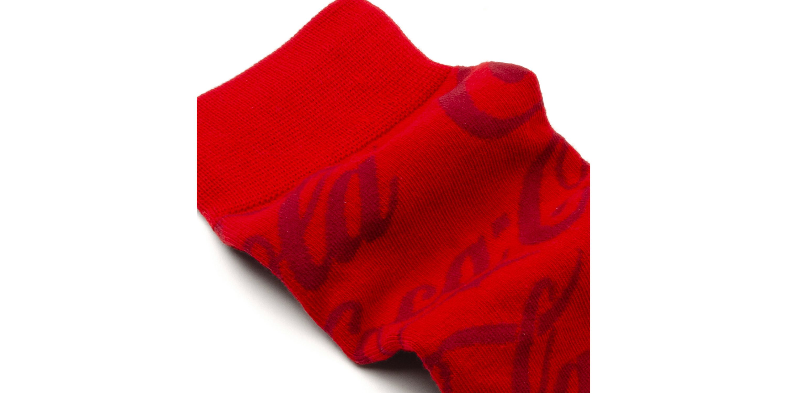 Coca-Cola Red Logo Dress Socks
