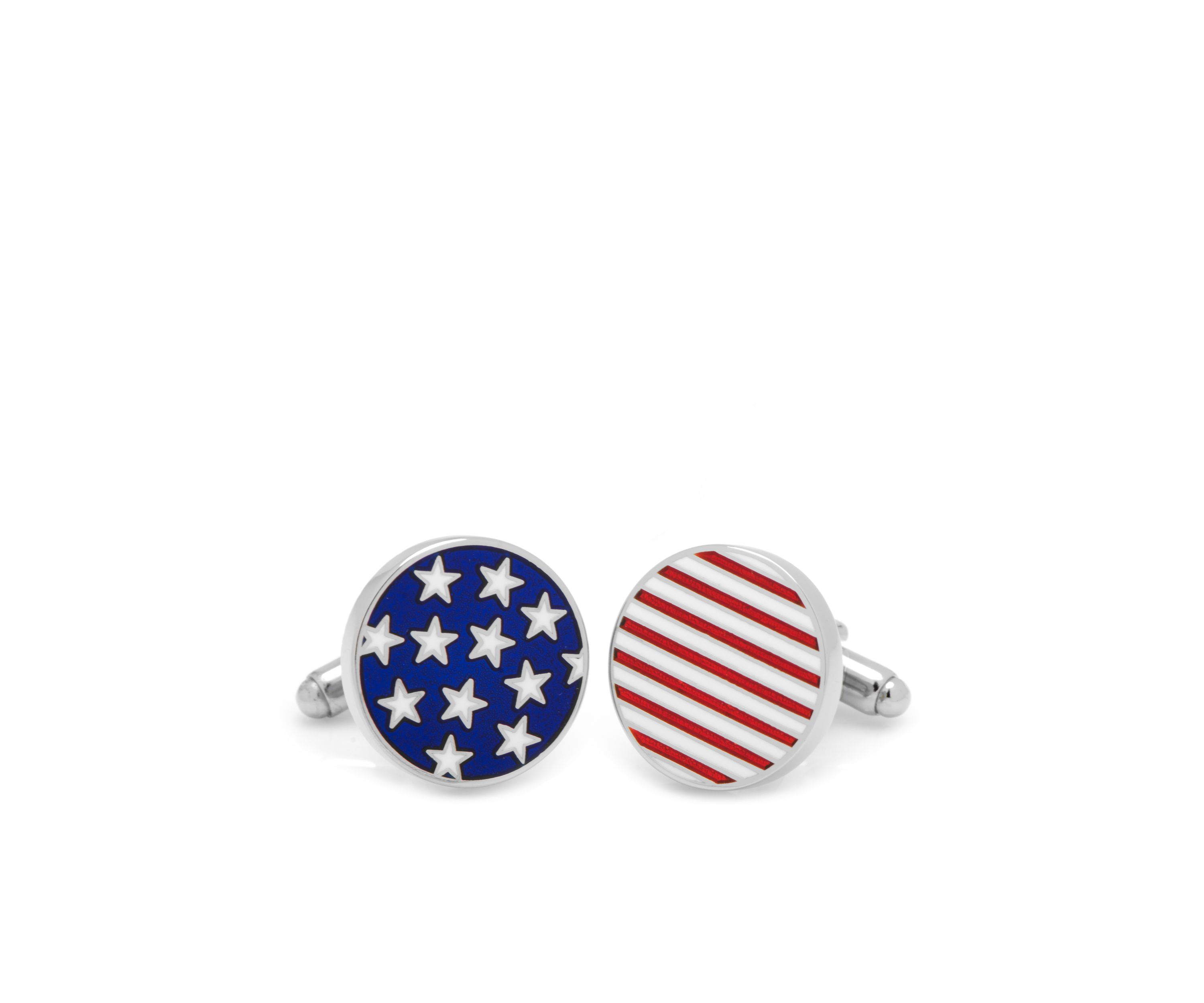 Stars and Stripes American Flag Cufflinks