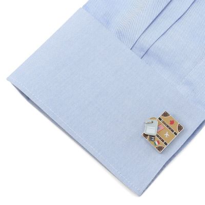 Traveler Suitcase Cufflinks