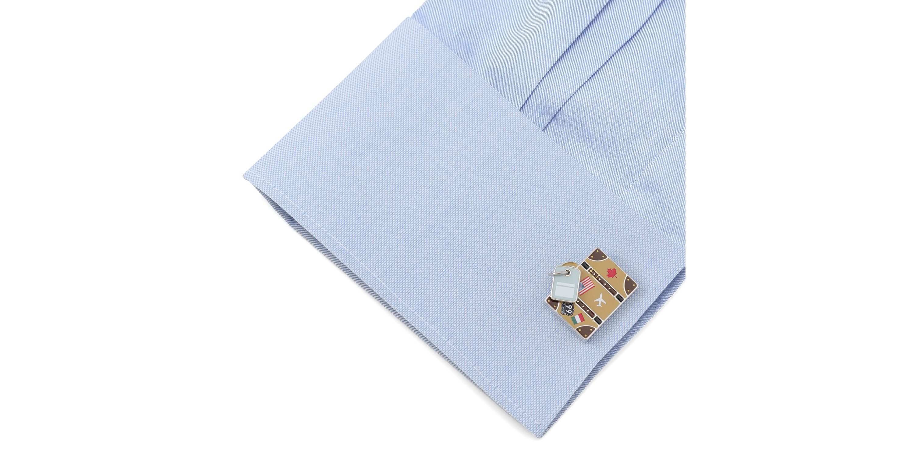 Traveler Suitcase Cufflinks