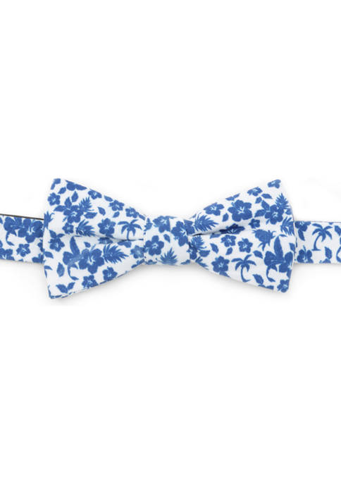 Cufflinks Inc Mens Tropical Blue Bow Tie