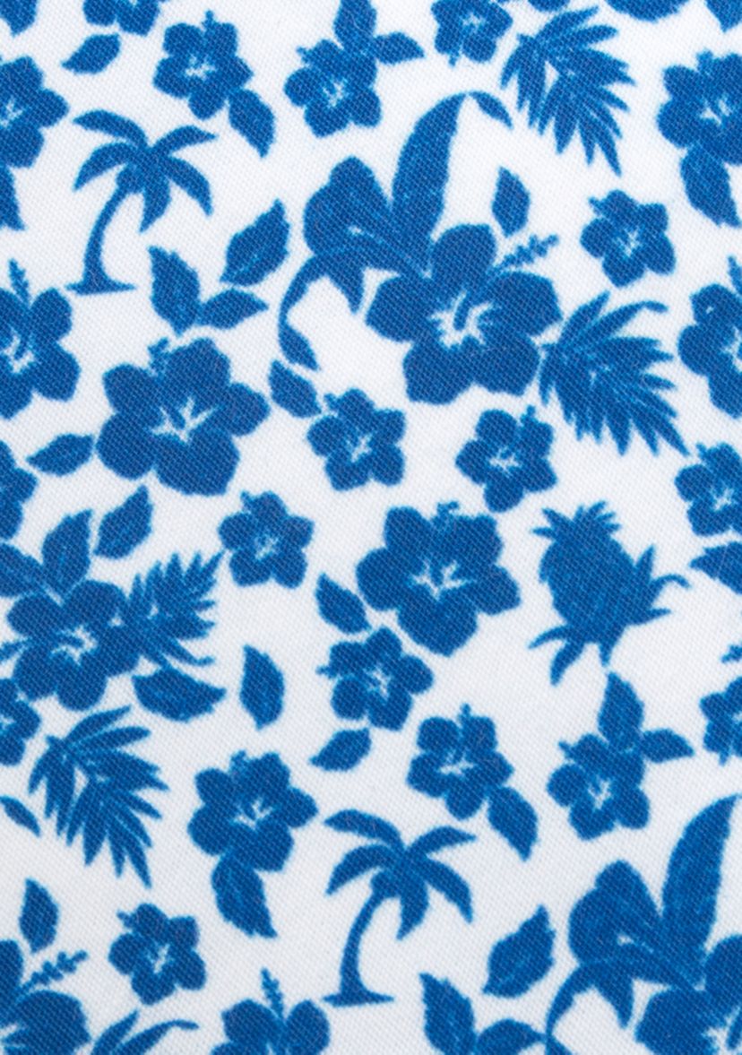Mens Tropical Blue Tie
