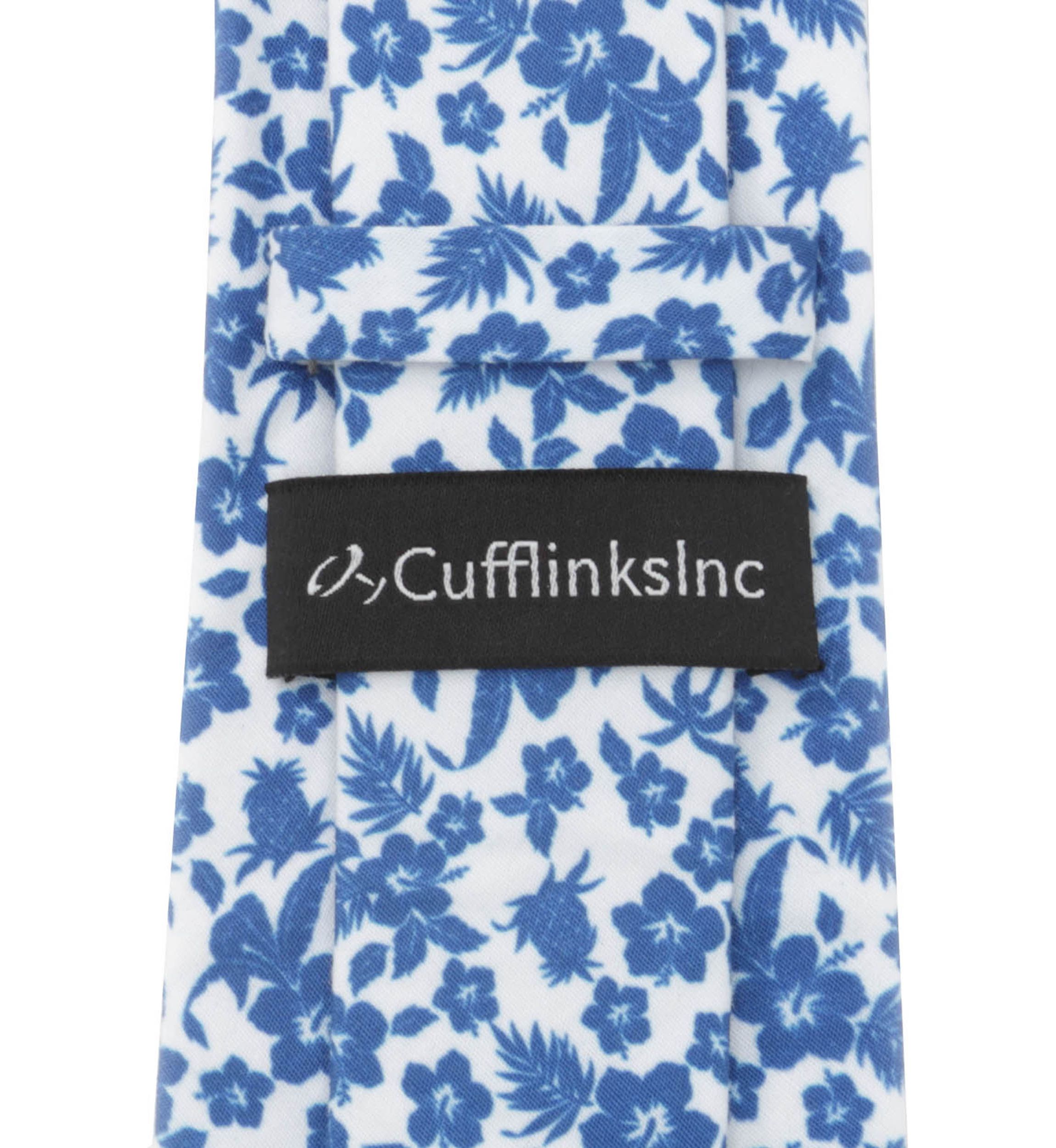 Mens Tropical Blue Tie