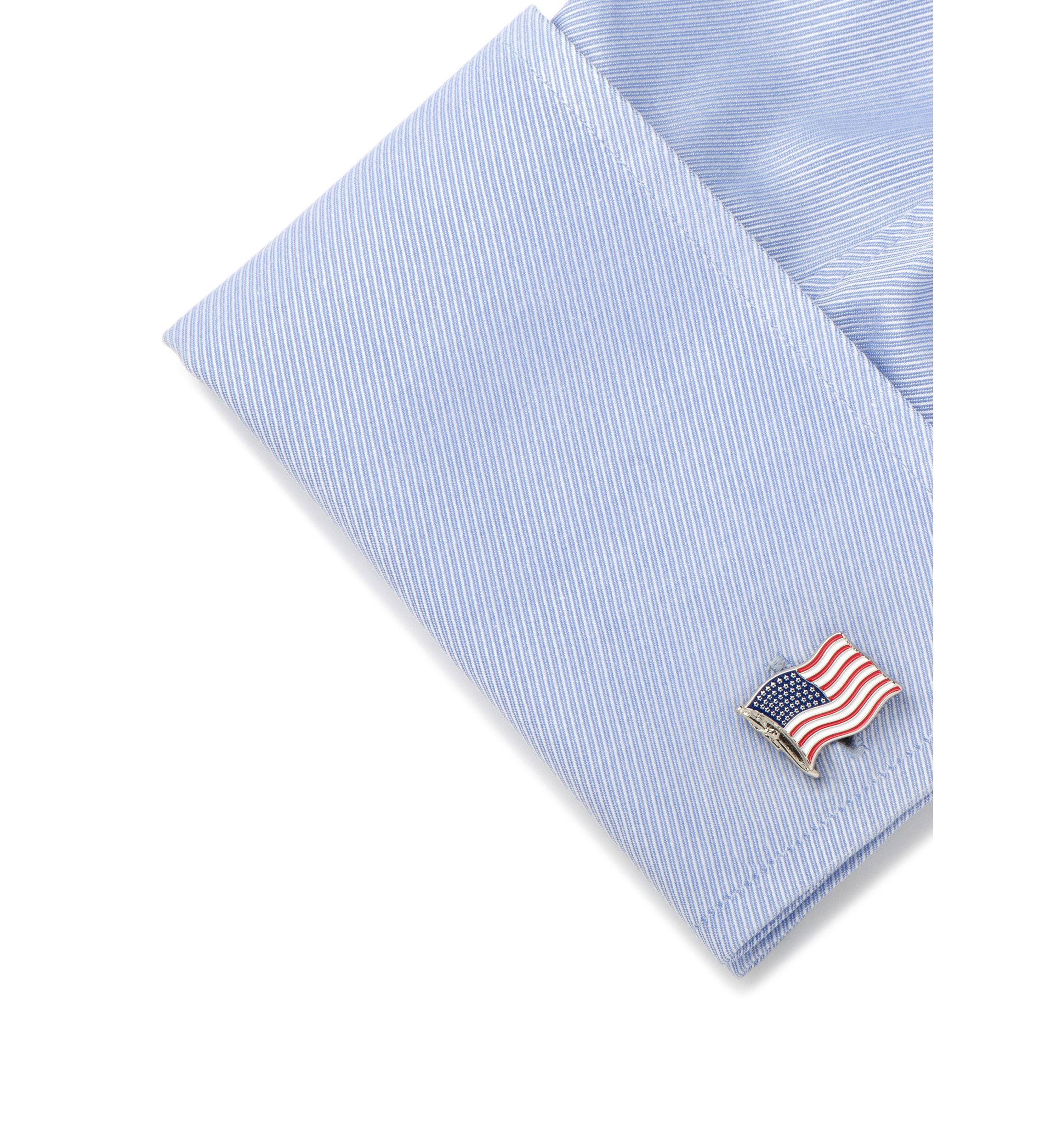 Waving American Flag Cufflinks