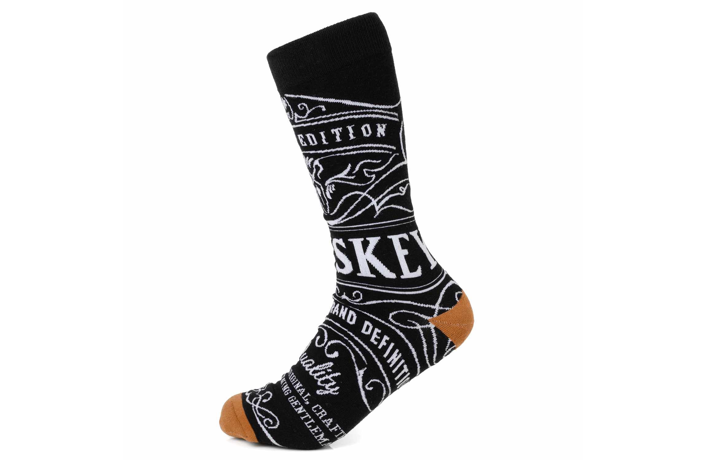Whiskey Original Black Mens Socks
