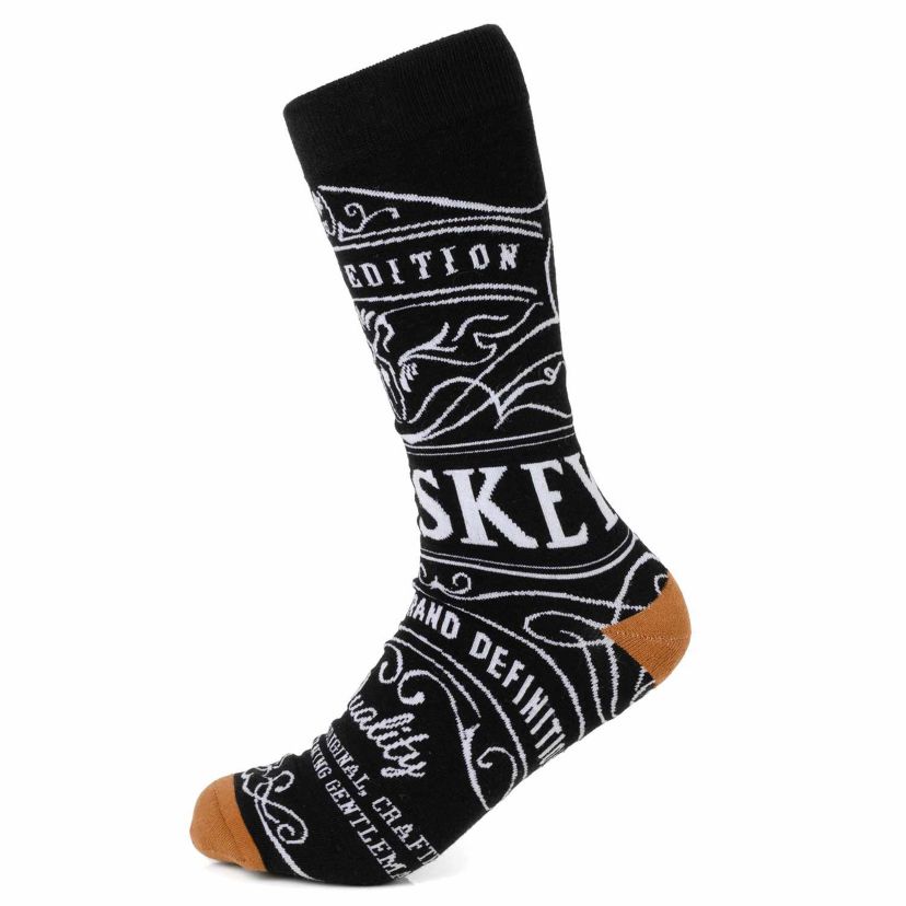 Whiskey Original Black Mens Socks