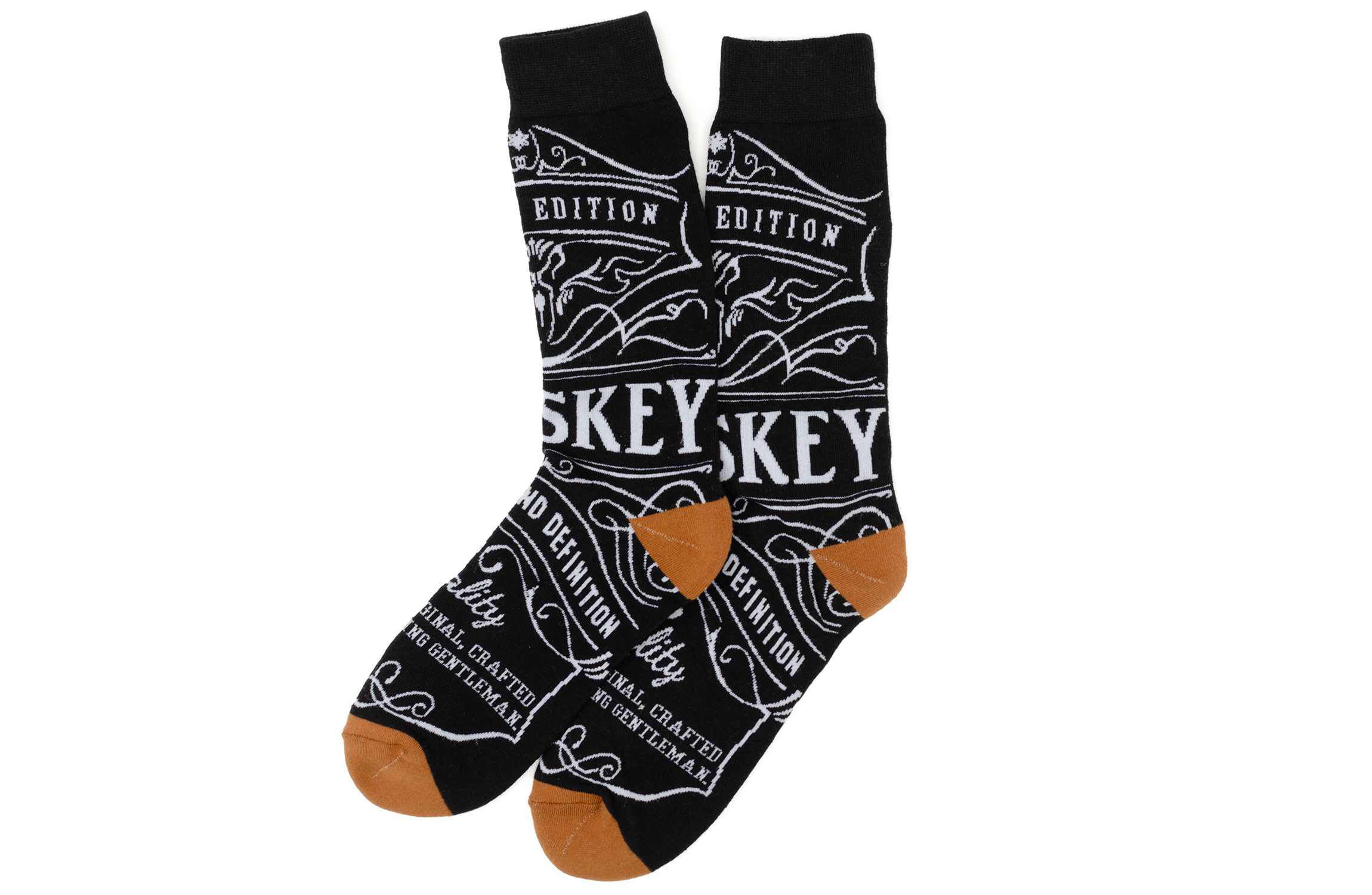 Whiskey Original Black Mens Socks