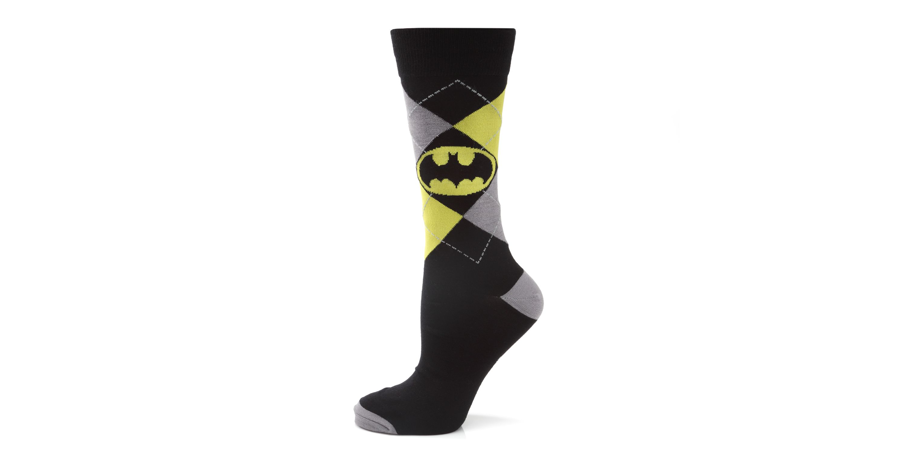 Batman Argyle Classic Sock