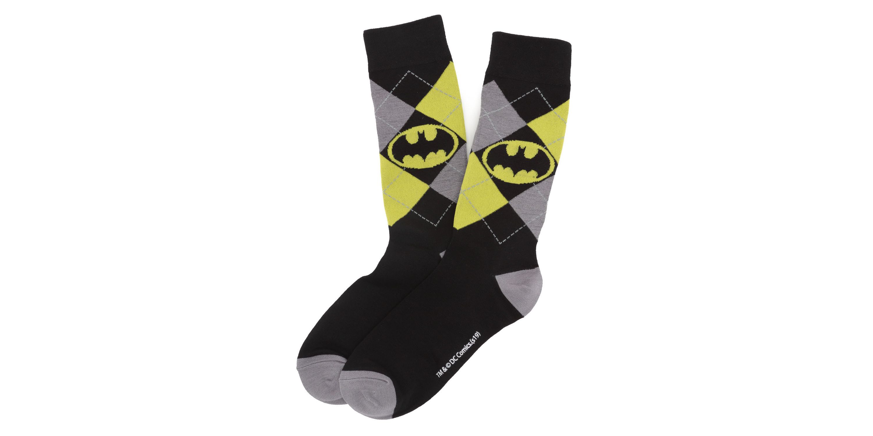 Batman Argyle Classic Sock