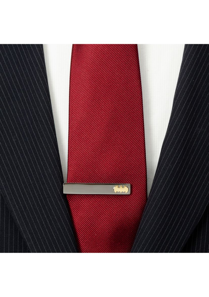 Black and Gold Batman Tie Clip