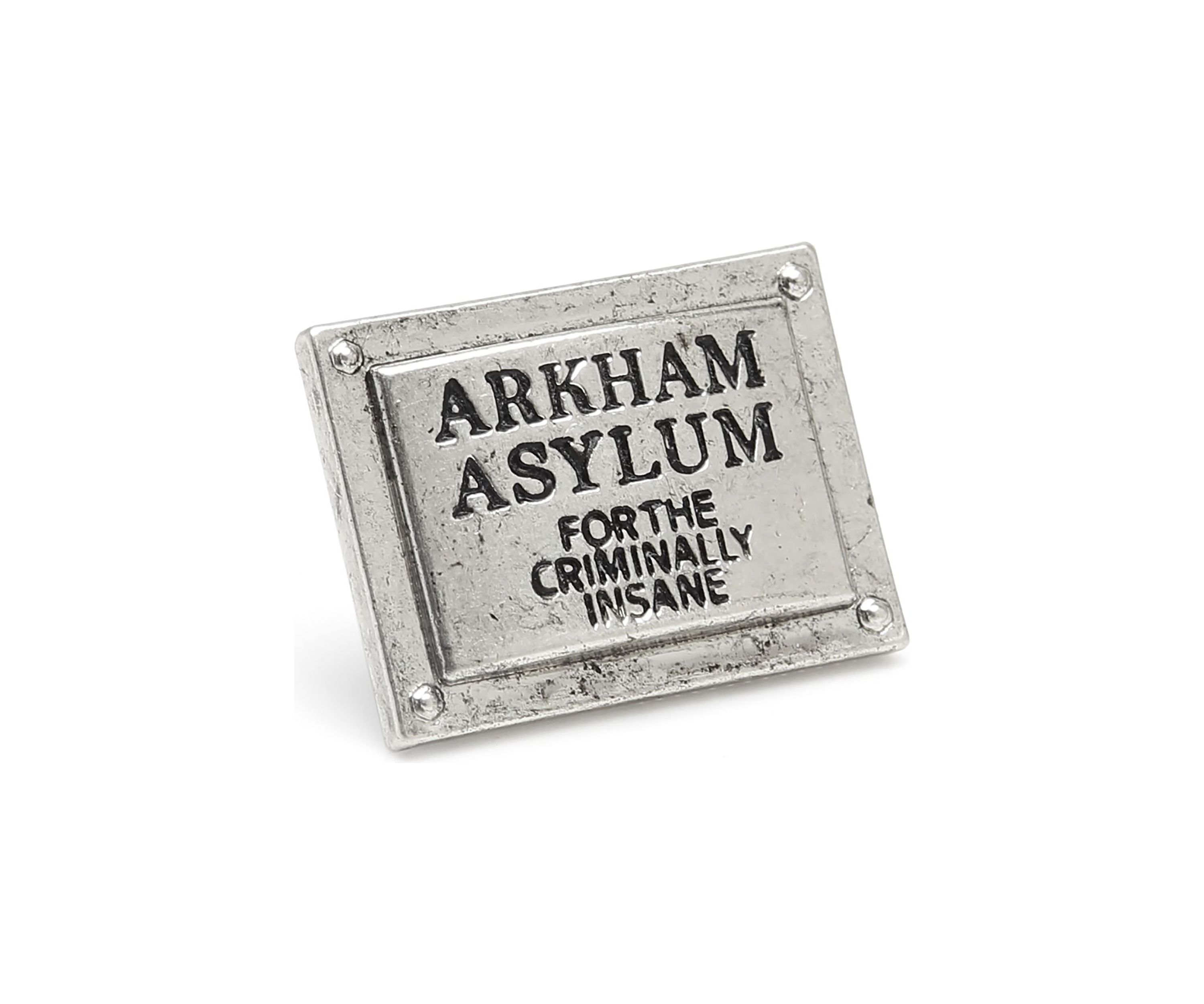 Arkham Asylum Lapel Pin