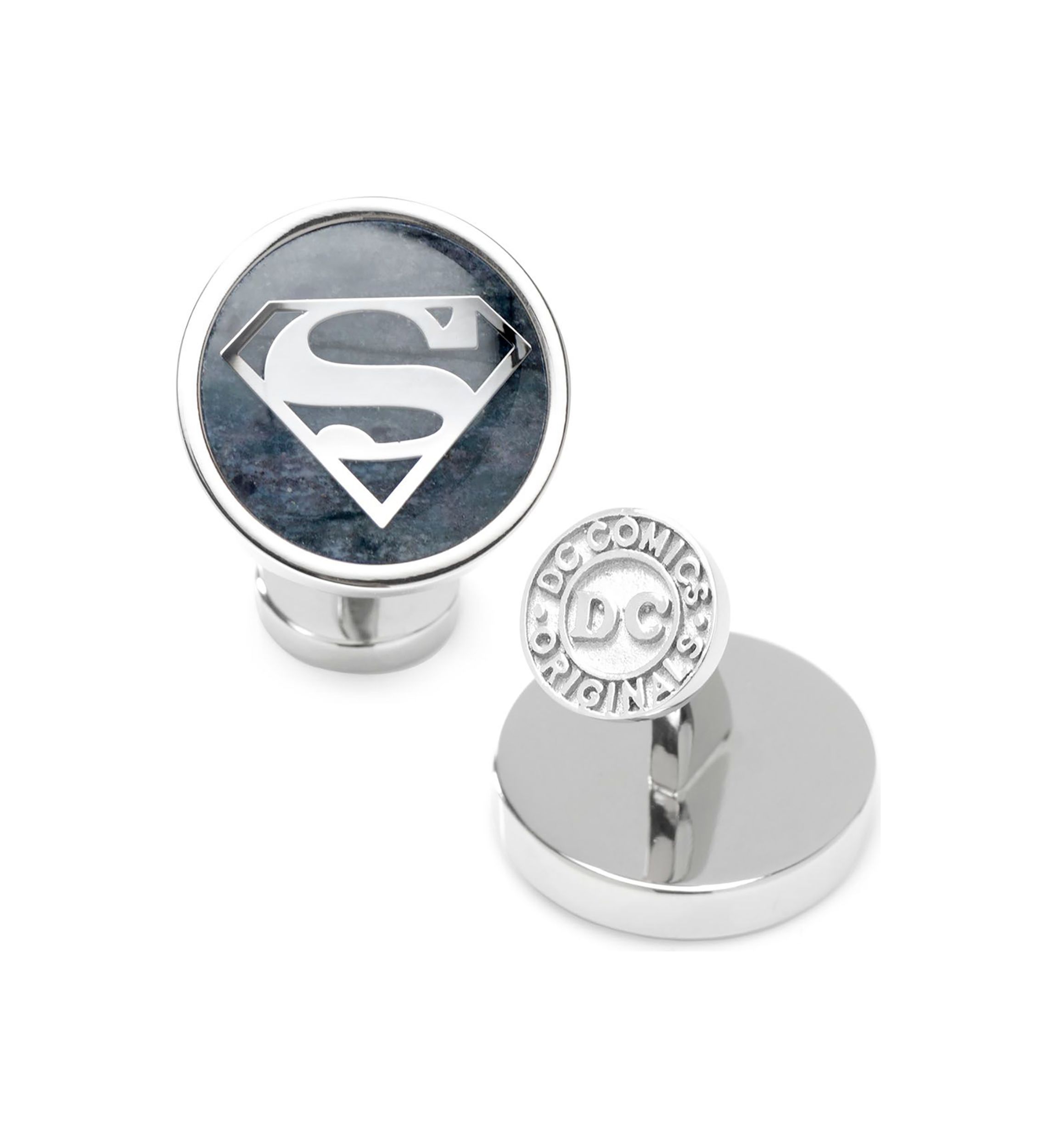 Superman Navy Gemstone Cufflinks