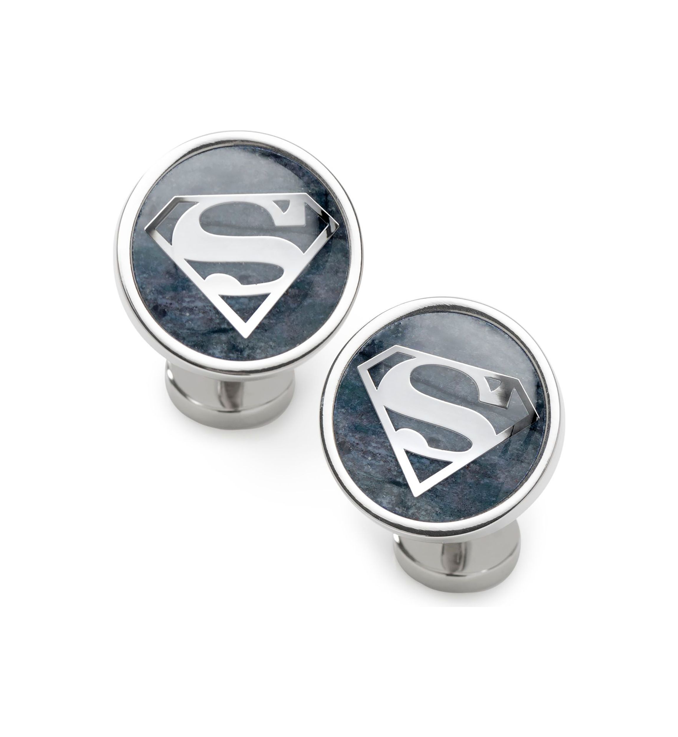Superman Navy Gemstone Cufflinks
