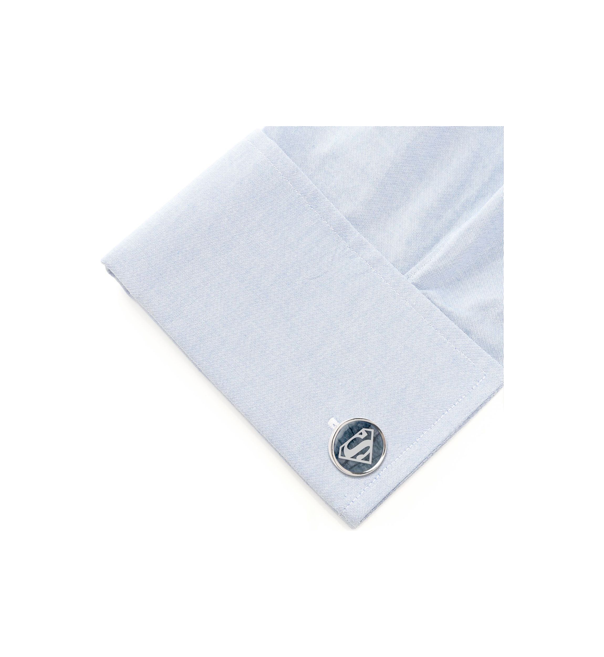 Superman Navy Gemstone Cufflinks