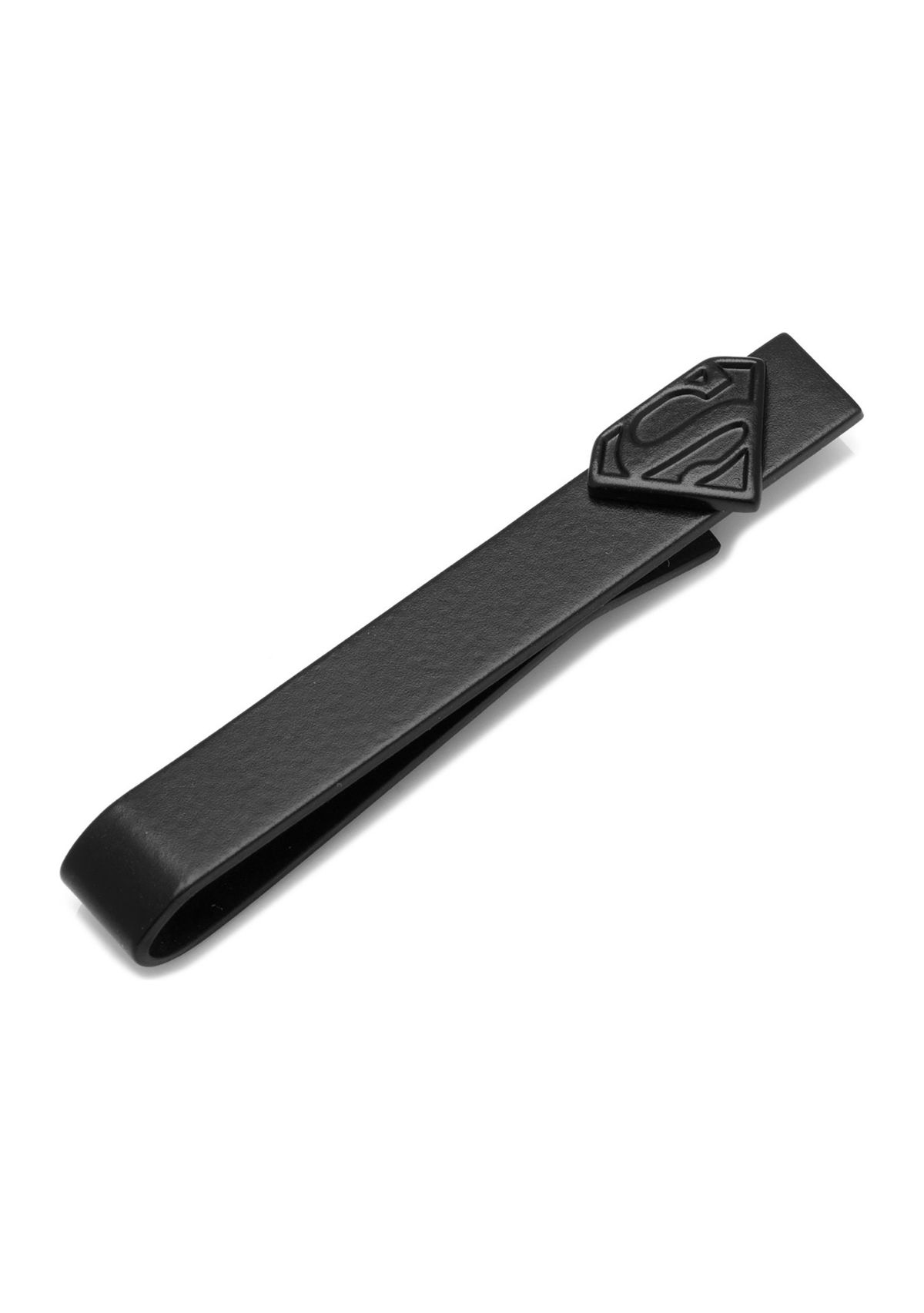 Black Superman Tie Bar