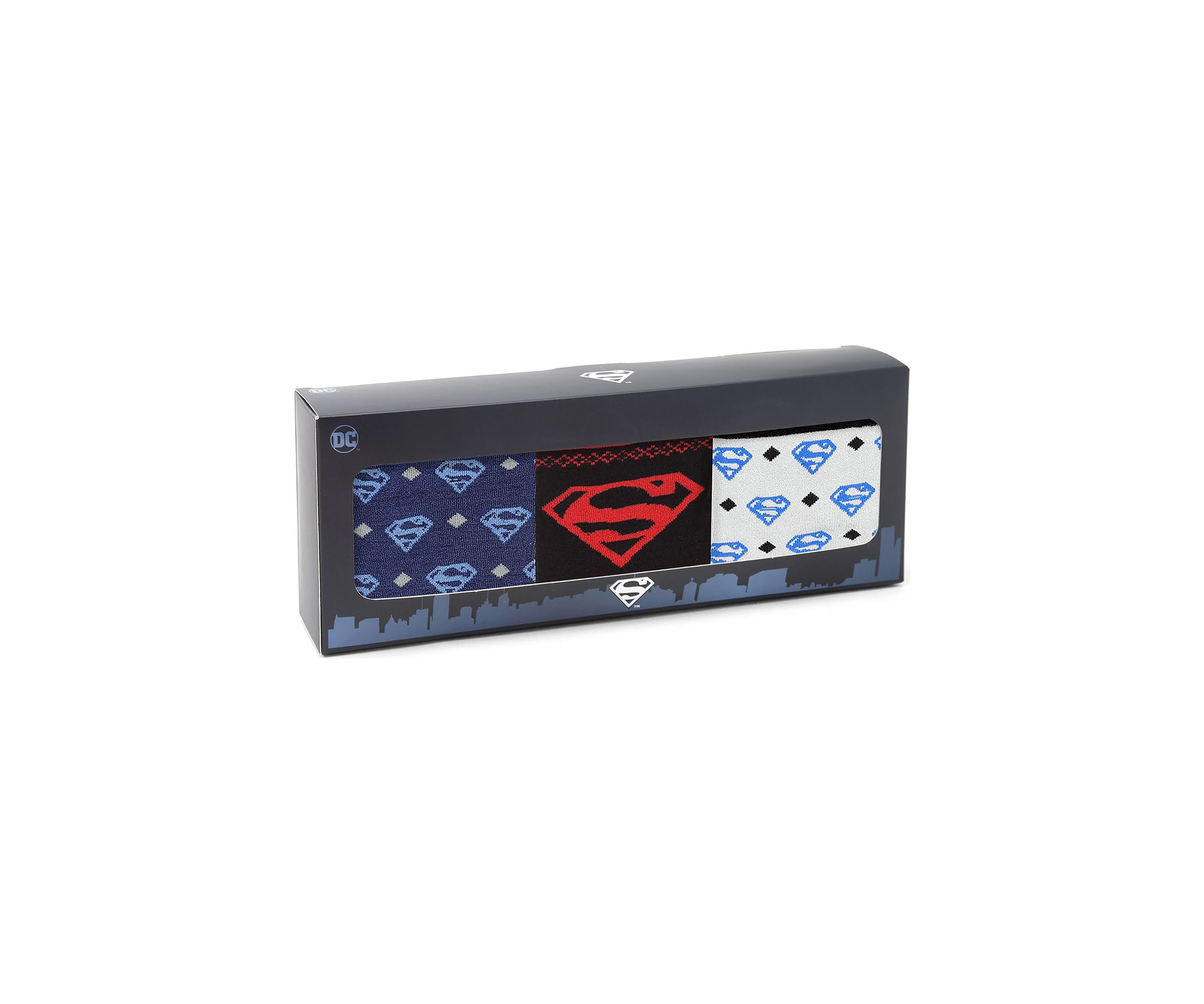 Superman 3 Pair Sock Gift Set