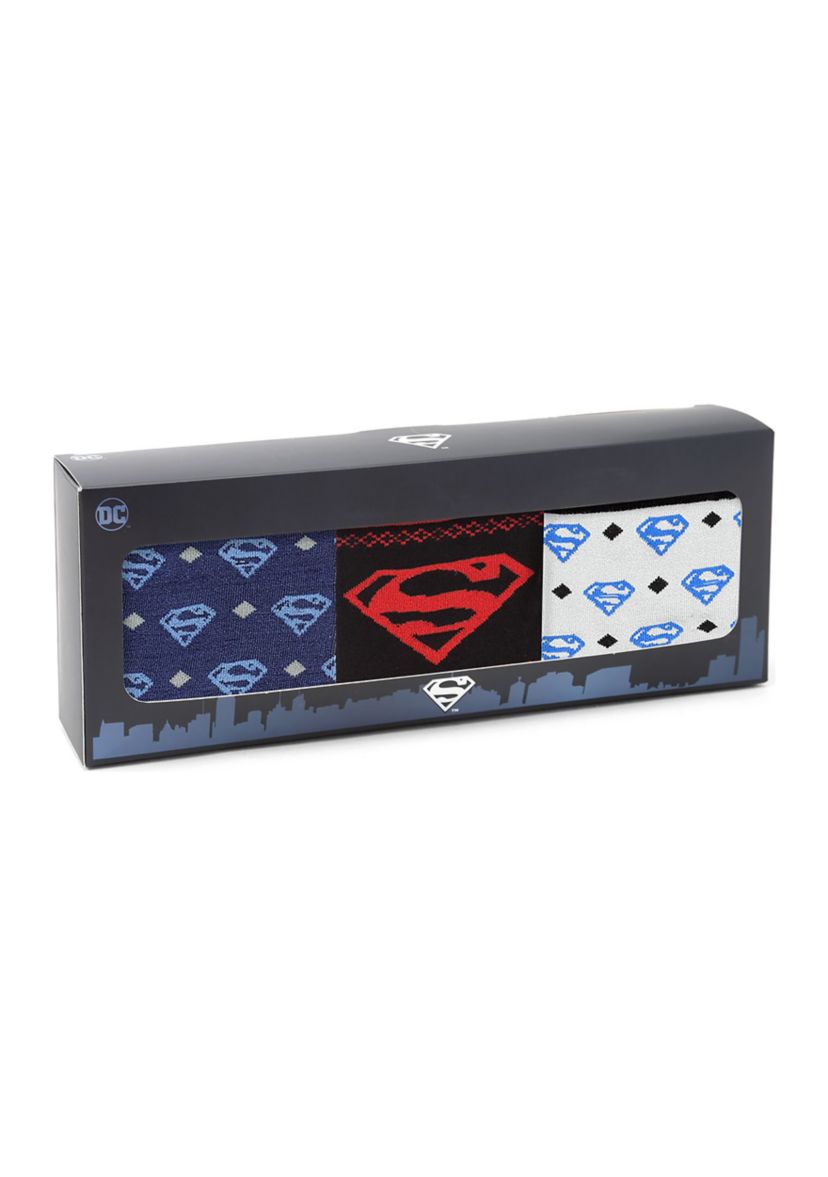 Superman 3 Pair Sock Gift Set