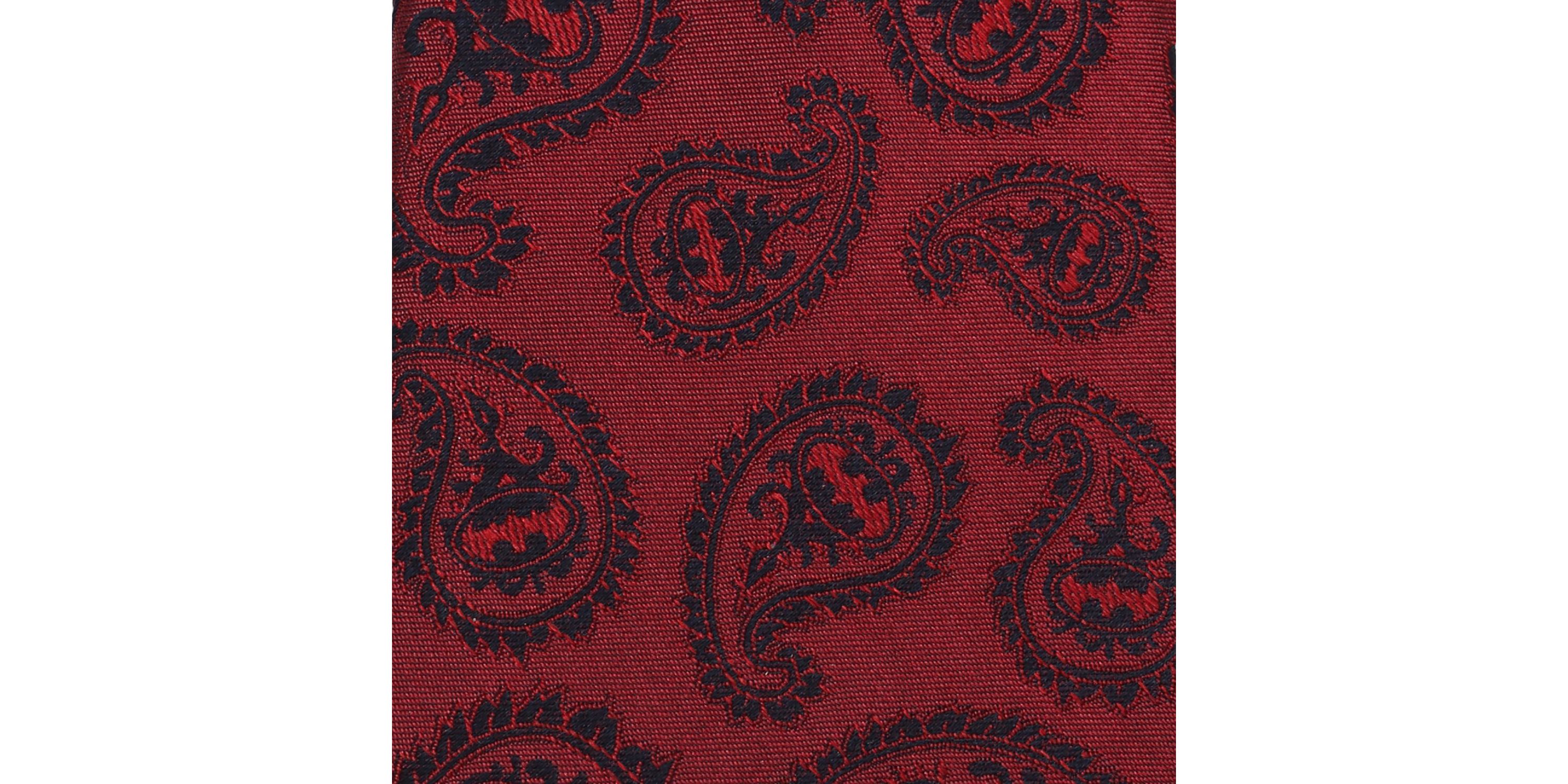 Red Batman Paisley Tie