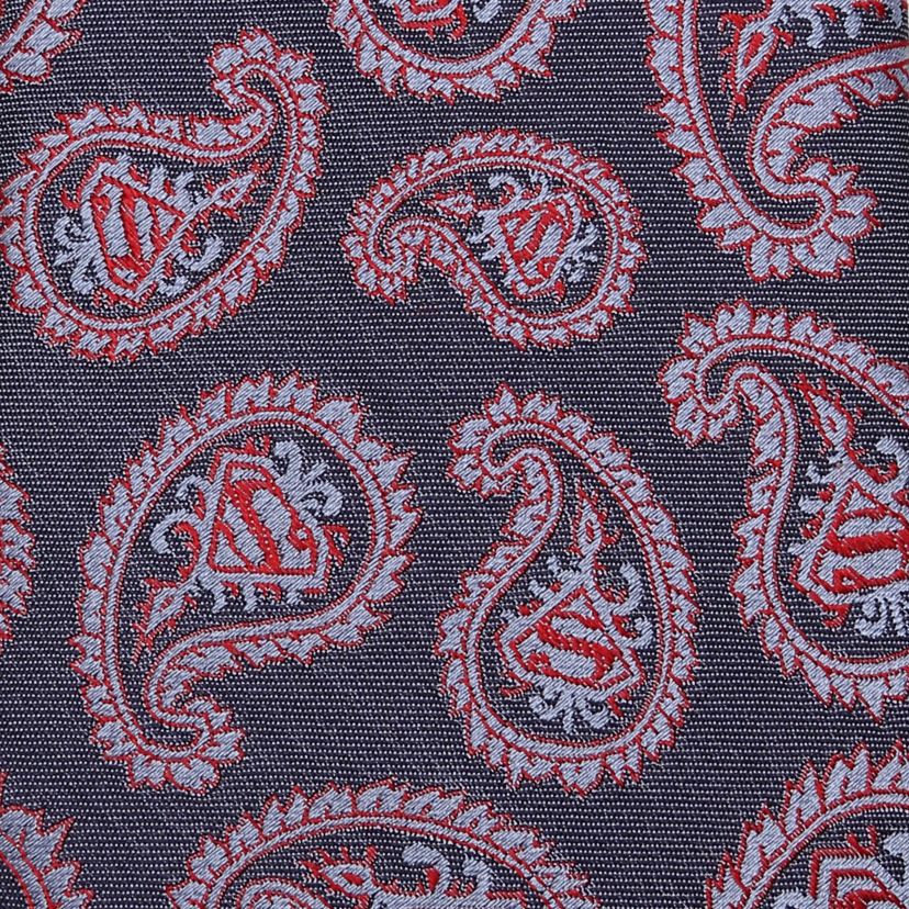Red and Blue Superman Paisley Tie