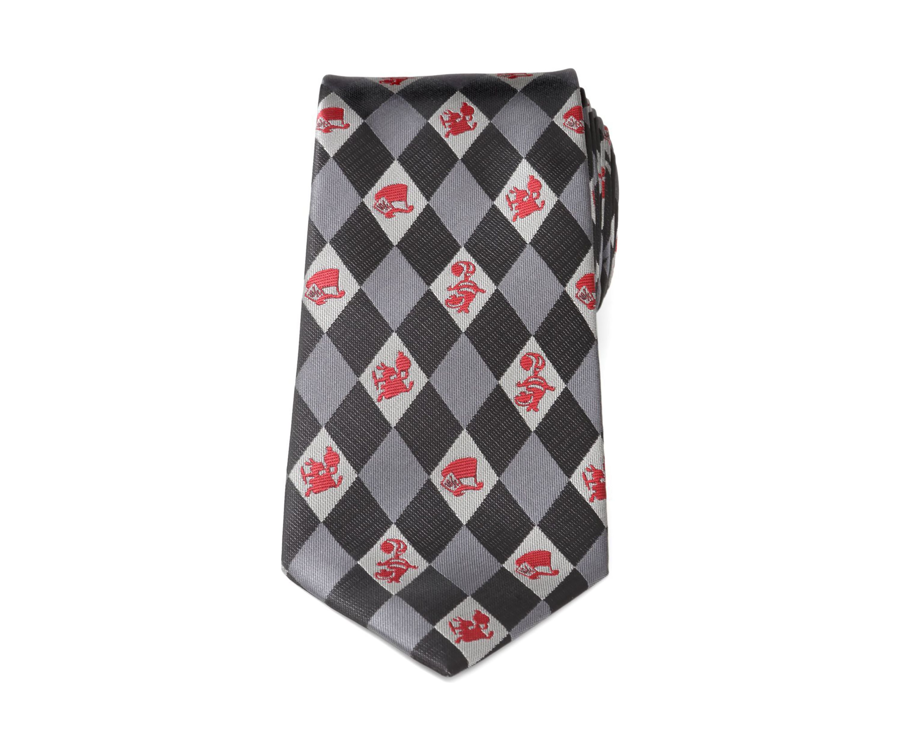 Alice in Wonderland Gray Tie