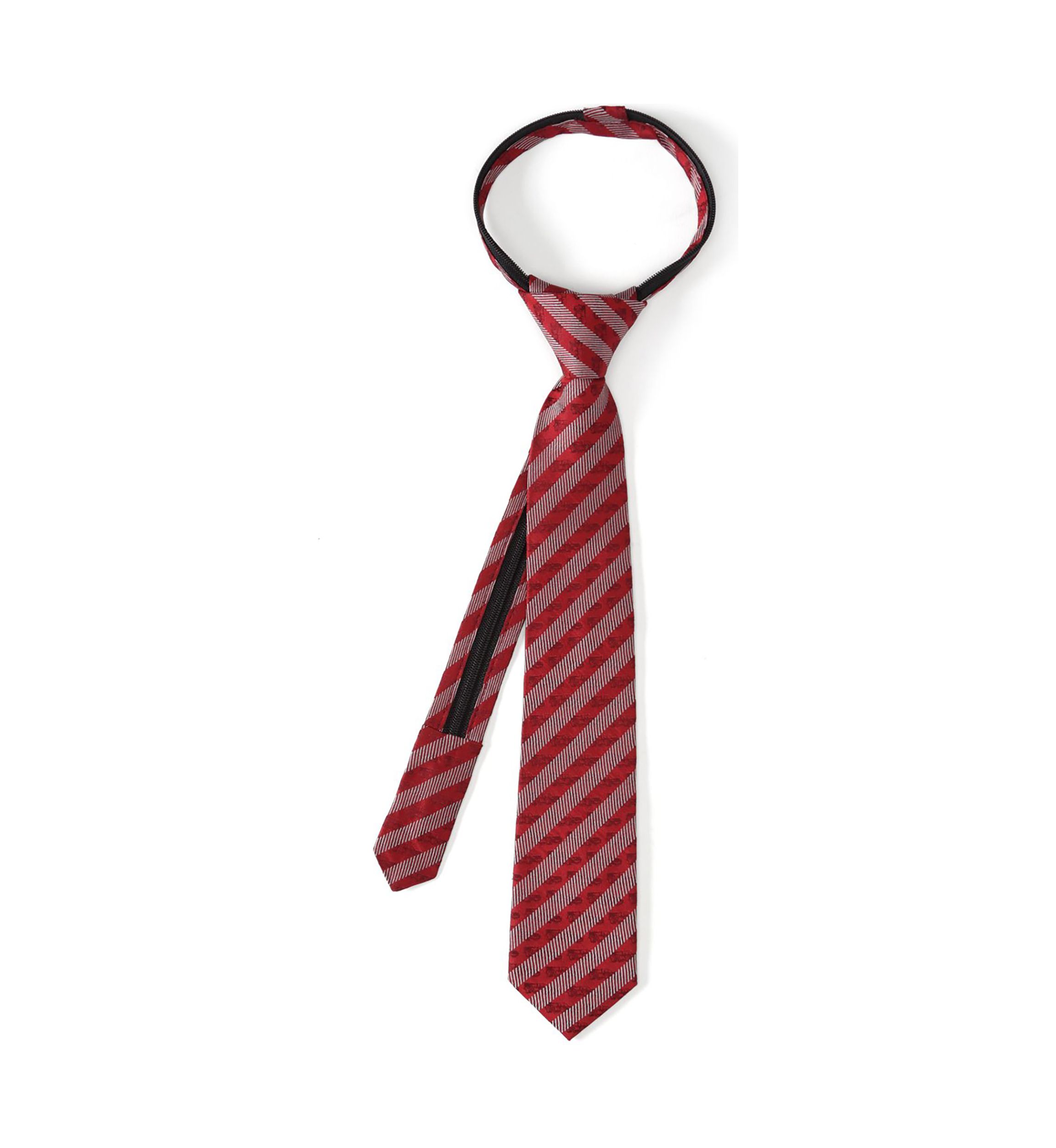 Cars Lightning McQueen Red Zipper Tie