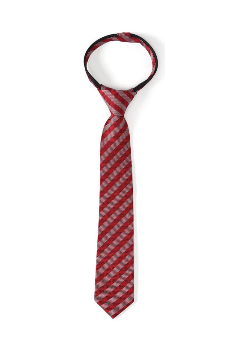 Cars Lightning McQueen Red Zipper Tie
