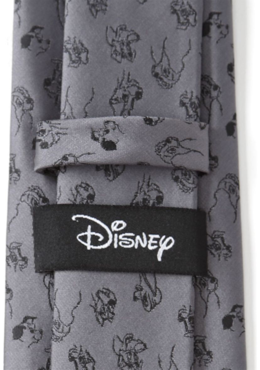 Dog Print Grey Tie