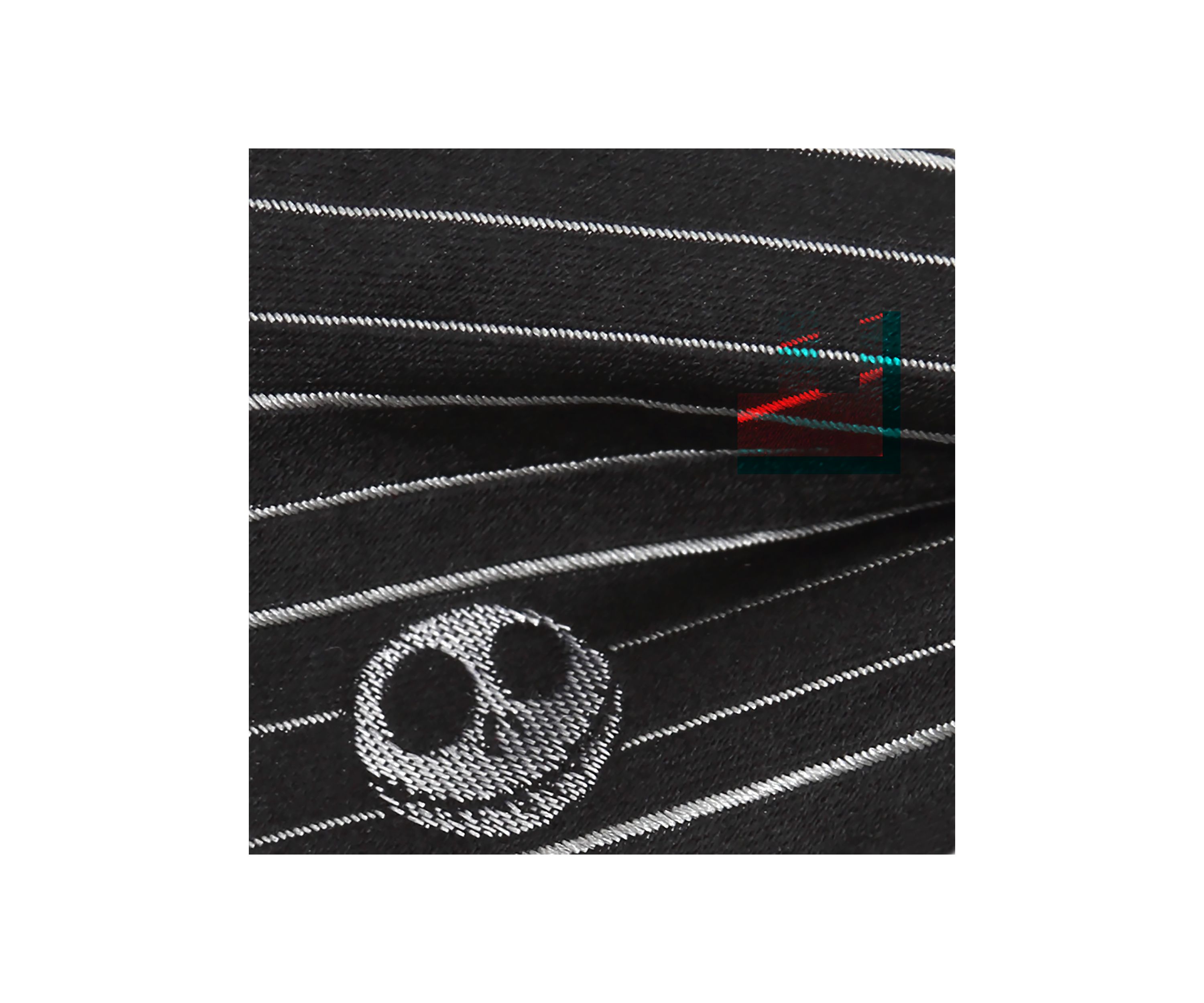 Nightmare Before Christmas Stripe Bow Tie