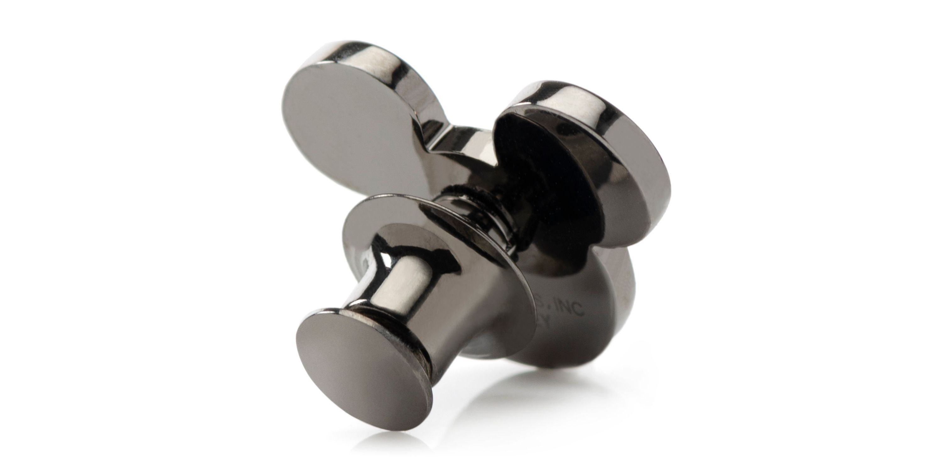 Black Pave Crystal Mickey Mouse Lapel Pin