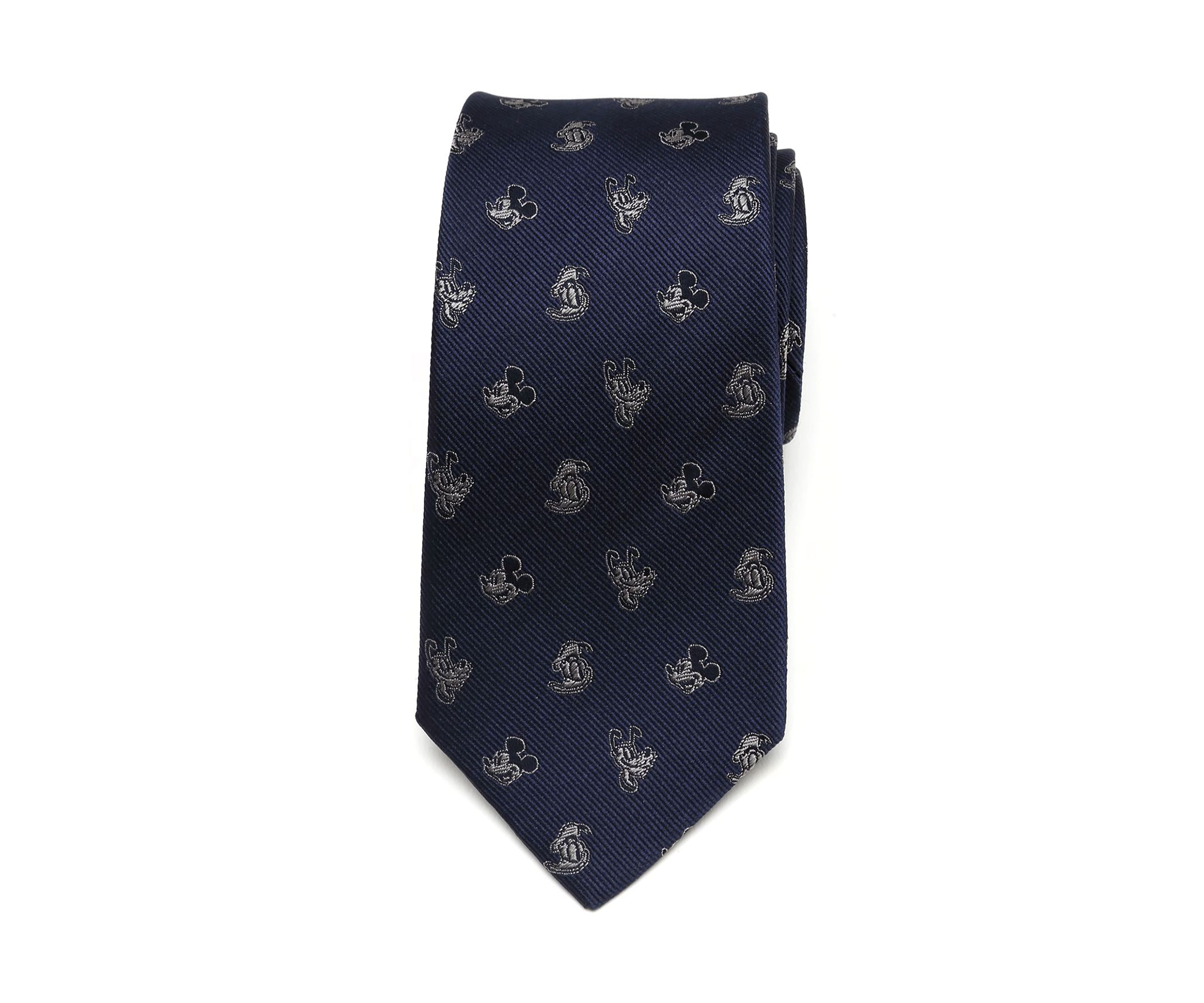 Mickey and Friends Blue Mens Tie