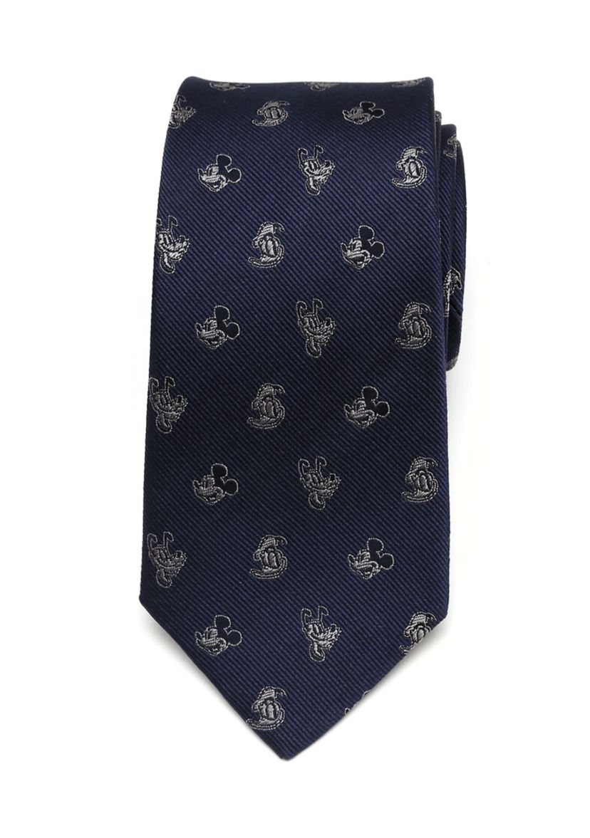Mickey and Friends Blue Mens Tie