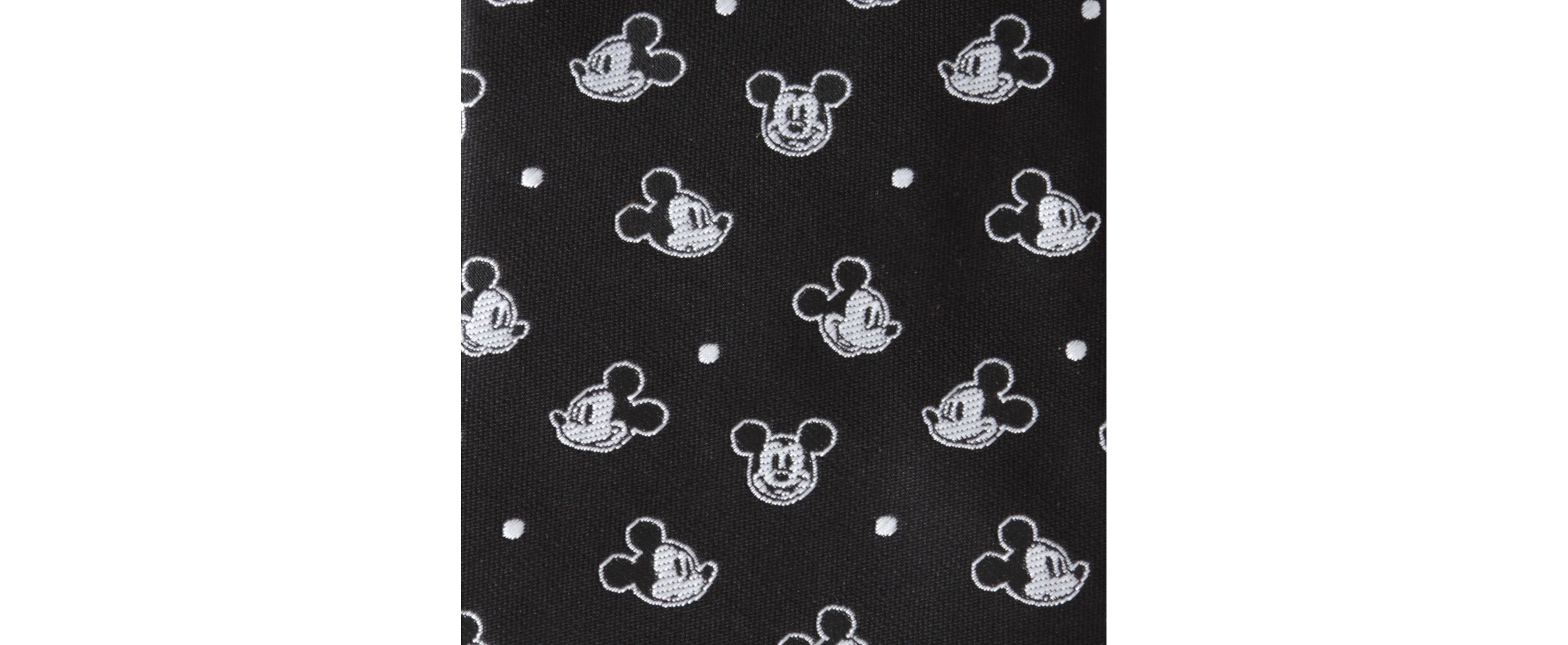Mickey Dot Black  Tie