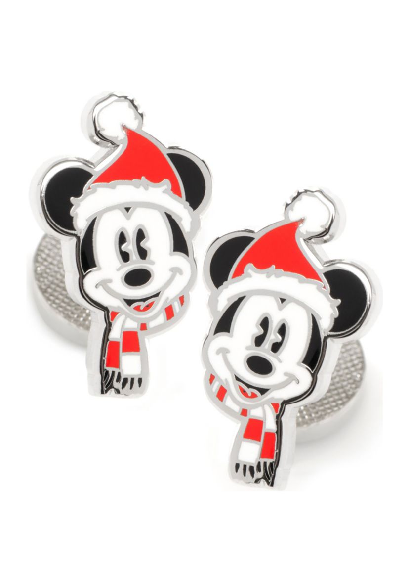 Mickey Mouse Holiday Hat Cufflinks