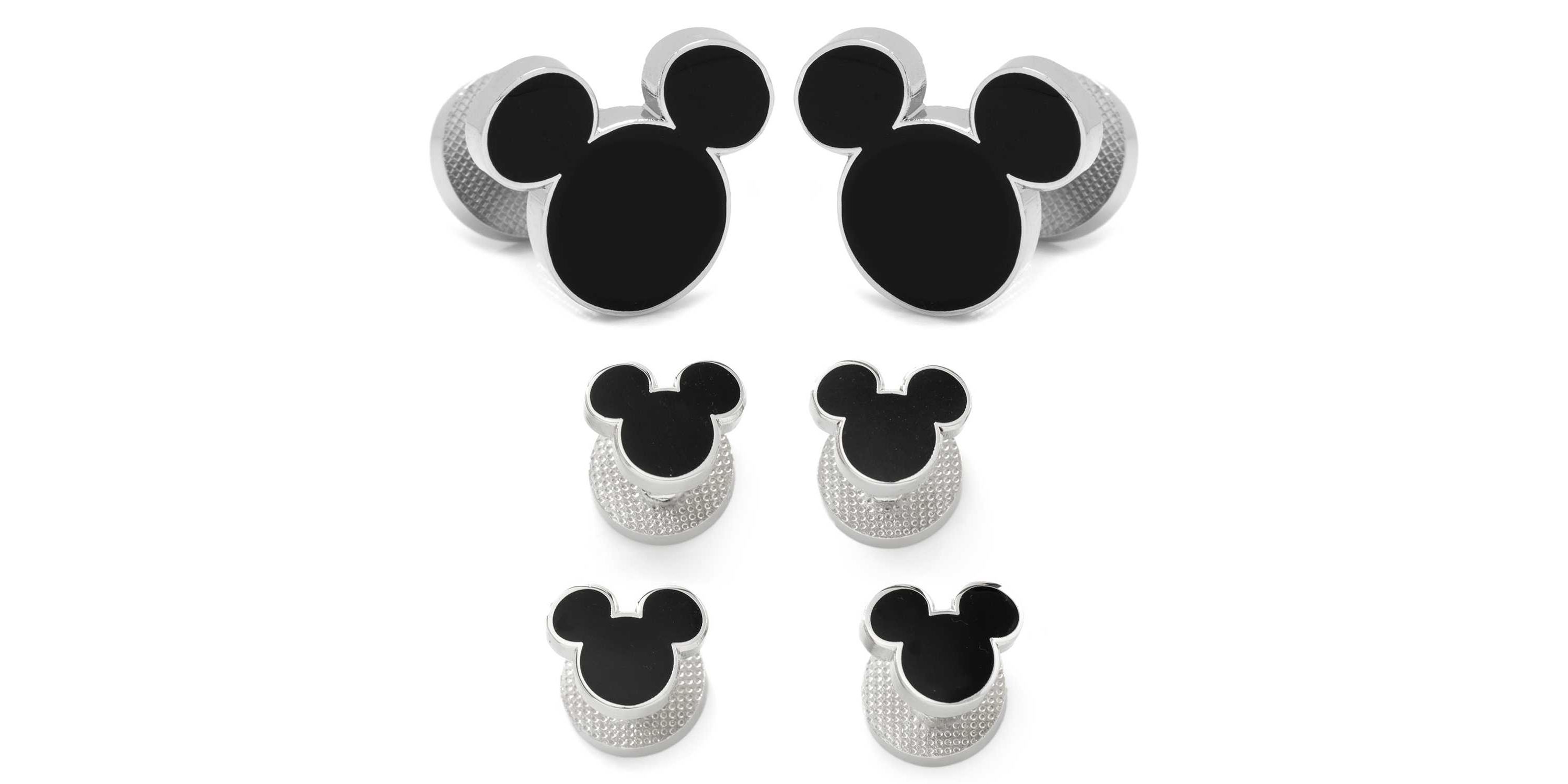 Mickey Mouse Silhouette Stud Set