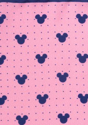 Mickey Mouse Dot Pink Pocket Square