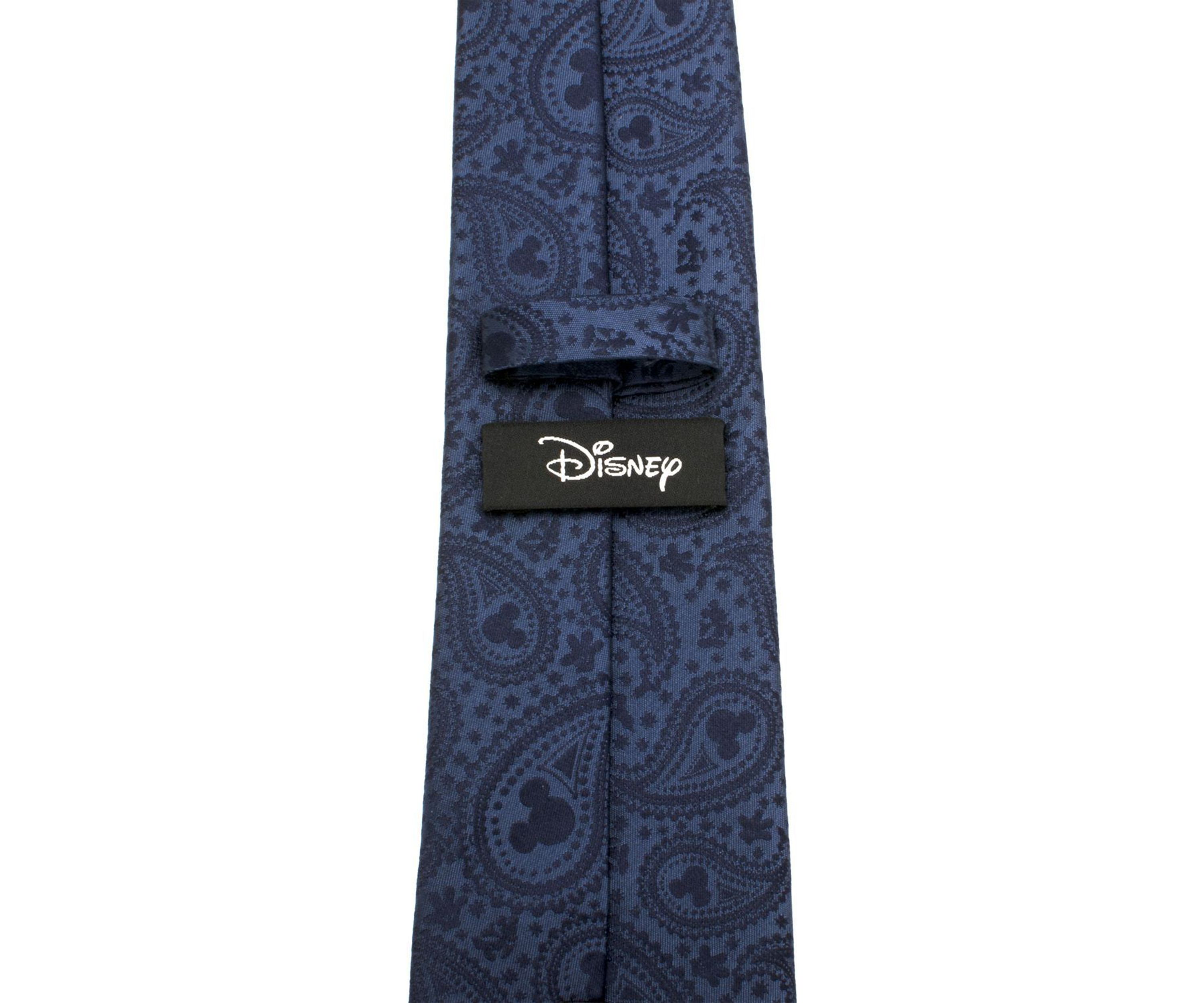 Mickey Mouse Navy Paisley Tie