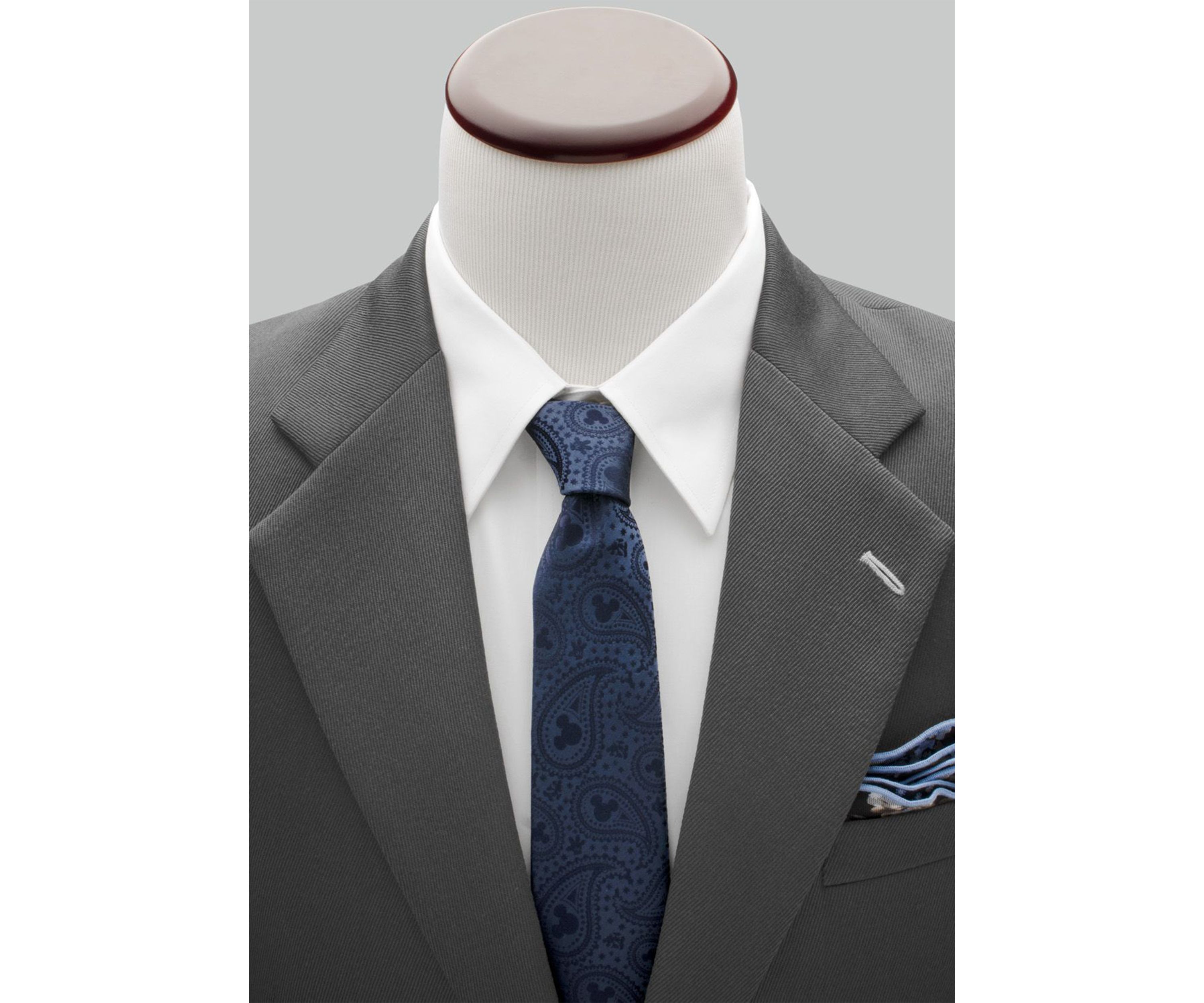 Mickey Mouse Navy Paisley Tie