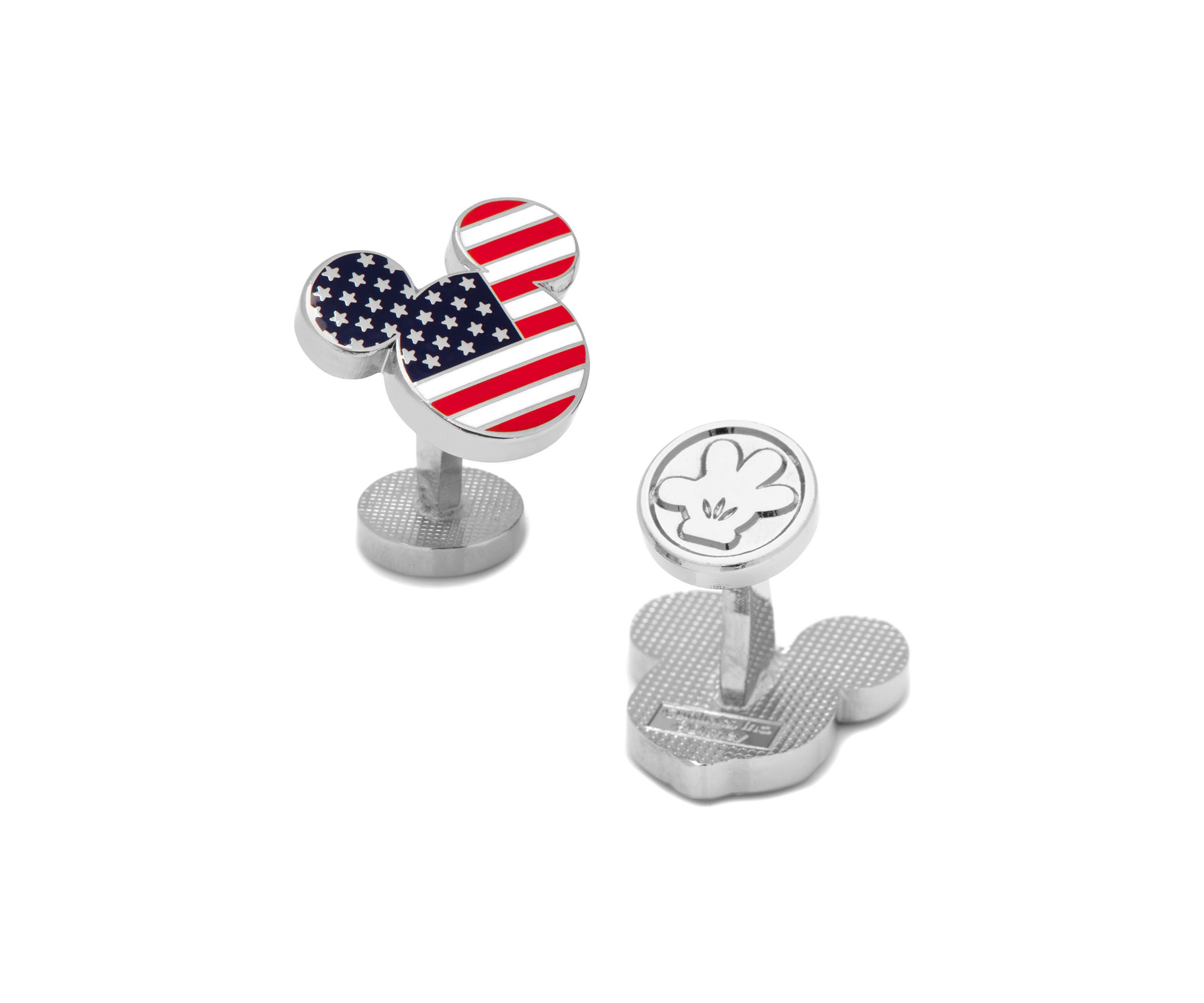 Stars and Stripes Mickey Mouse Cufflinks