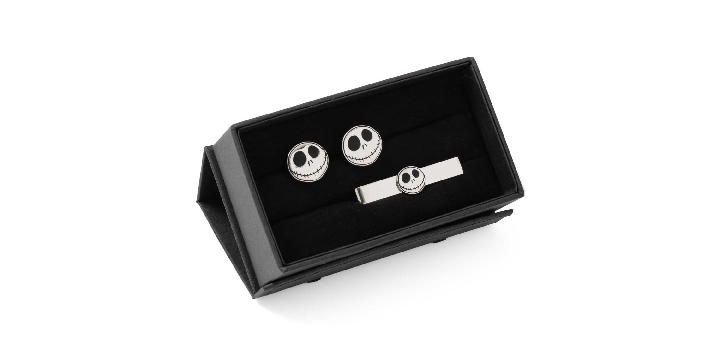 Nightmare Before Christmas Cufflinks and Tie Bar Gift Set