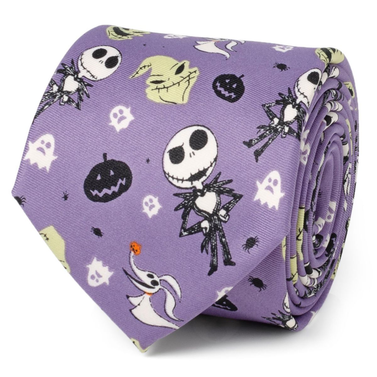 Nightmare Before Christmas Purple Tie
