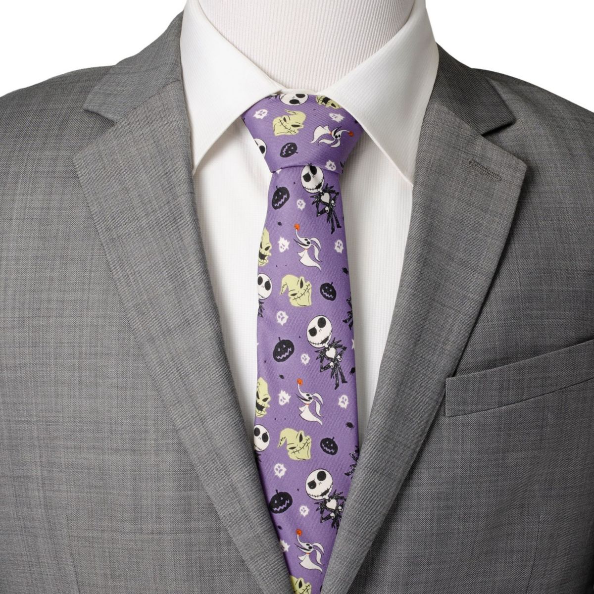 Nightmare Before Christmas Purple Tie