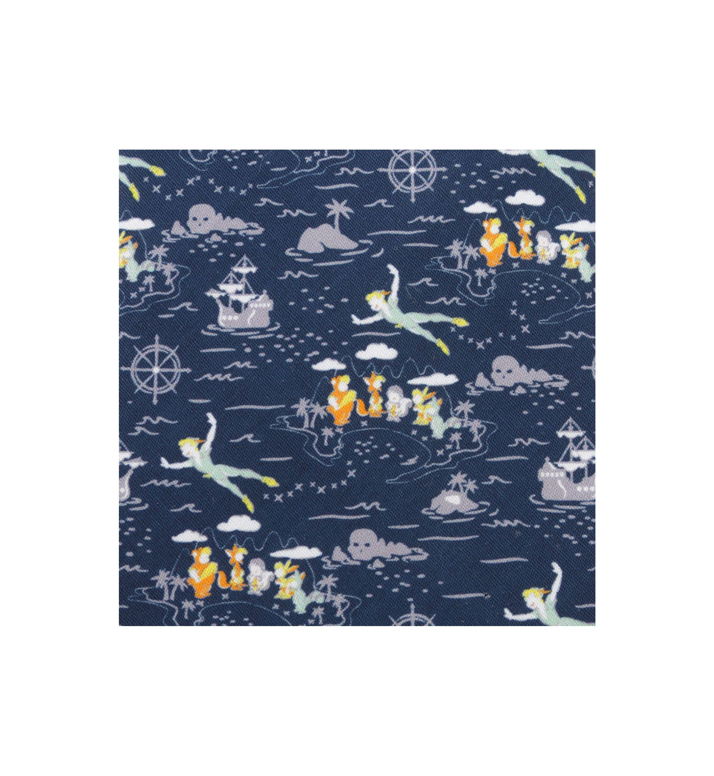 Peter Pan Flying Blue Tie