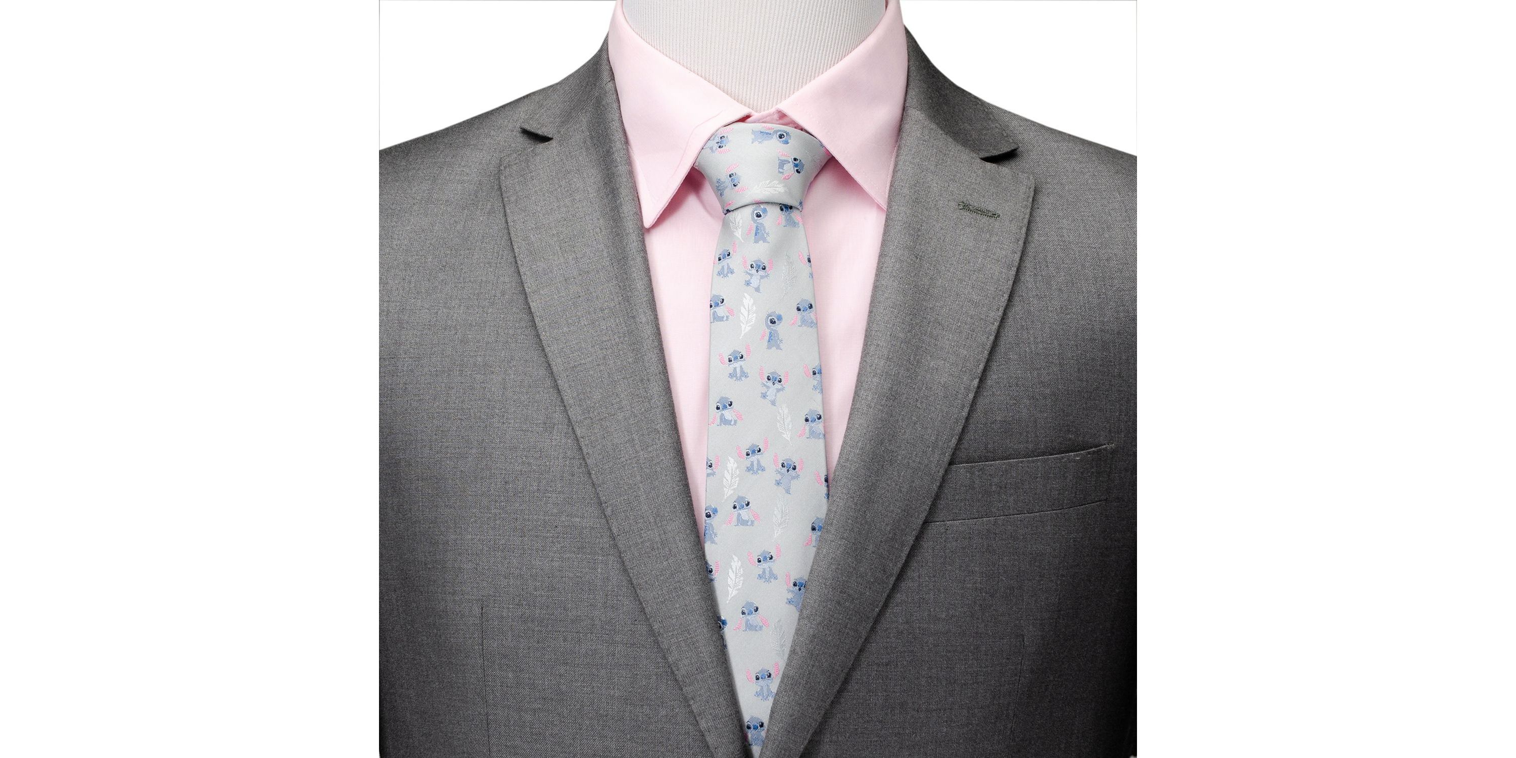 Stitch Gray Tie