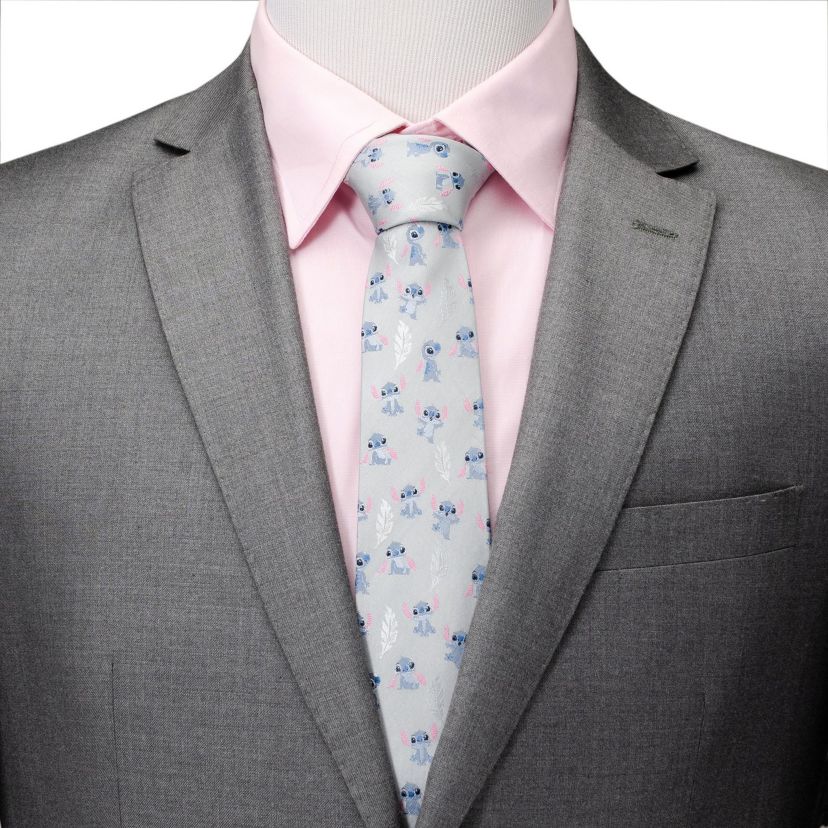 Stitch Gray Tie