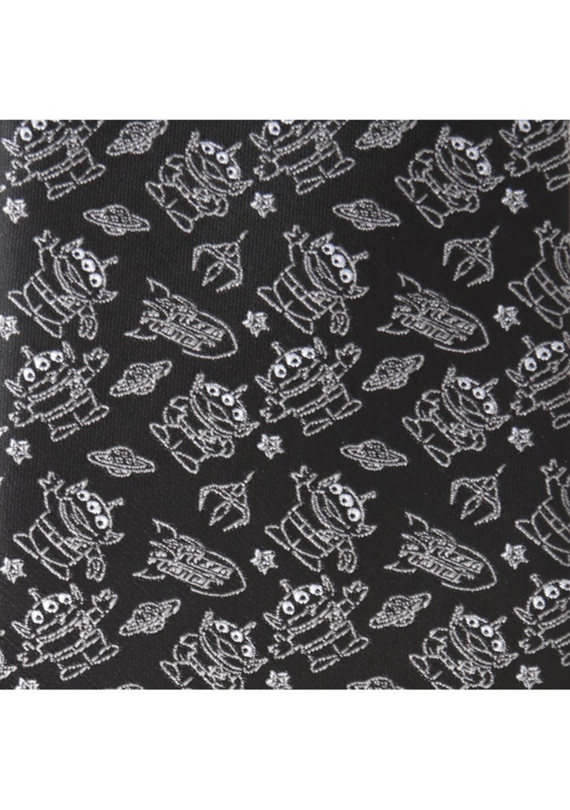 Toy Story Alien Print Black Tie