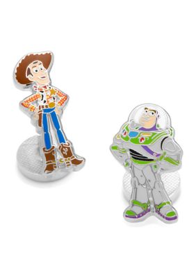 Disney Men's Woody and Buzz Lightyear Cufflinks
