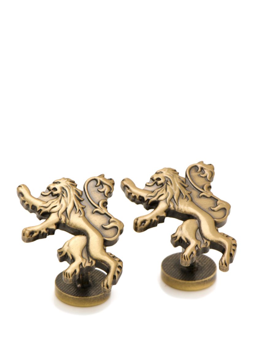 Game of Thrones Lannister Lion Sigil Cufflinks