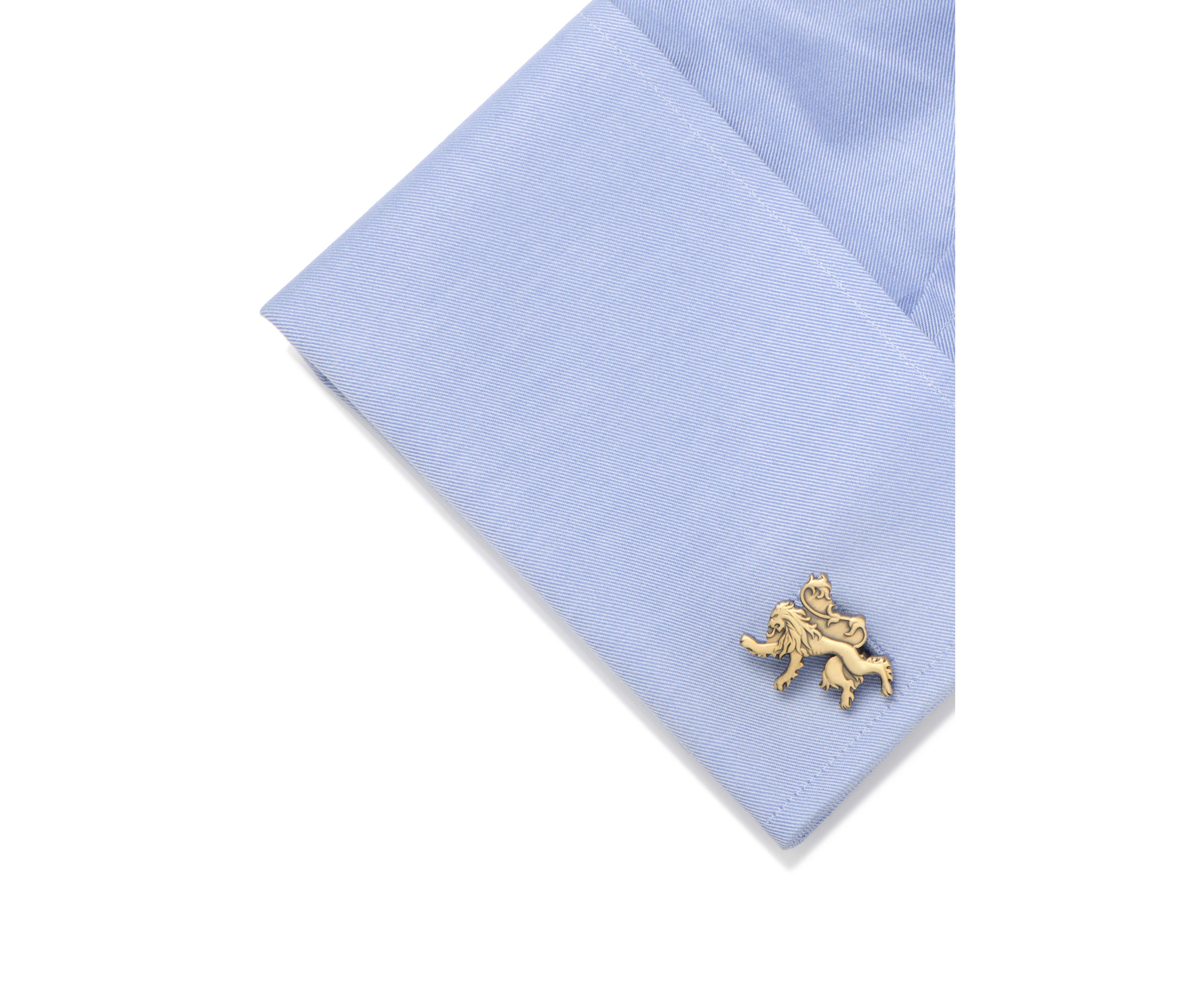 Game of Thrones Lannister Lion Sigil Cufflinks