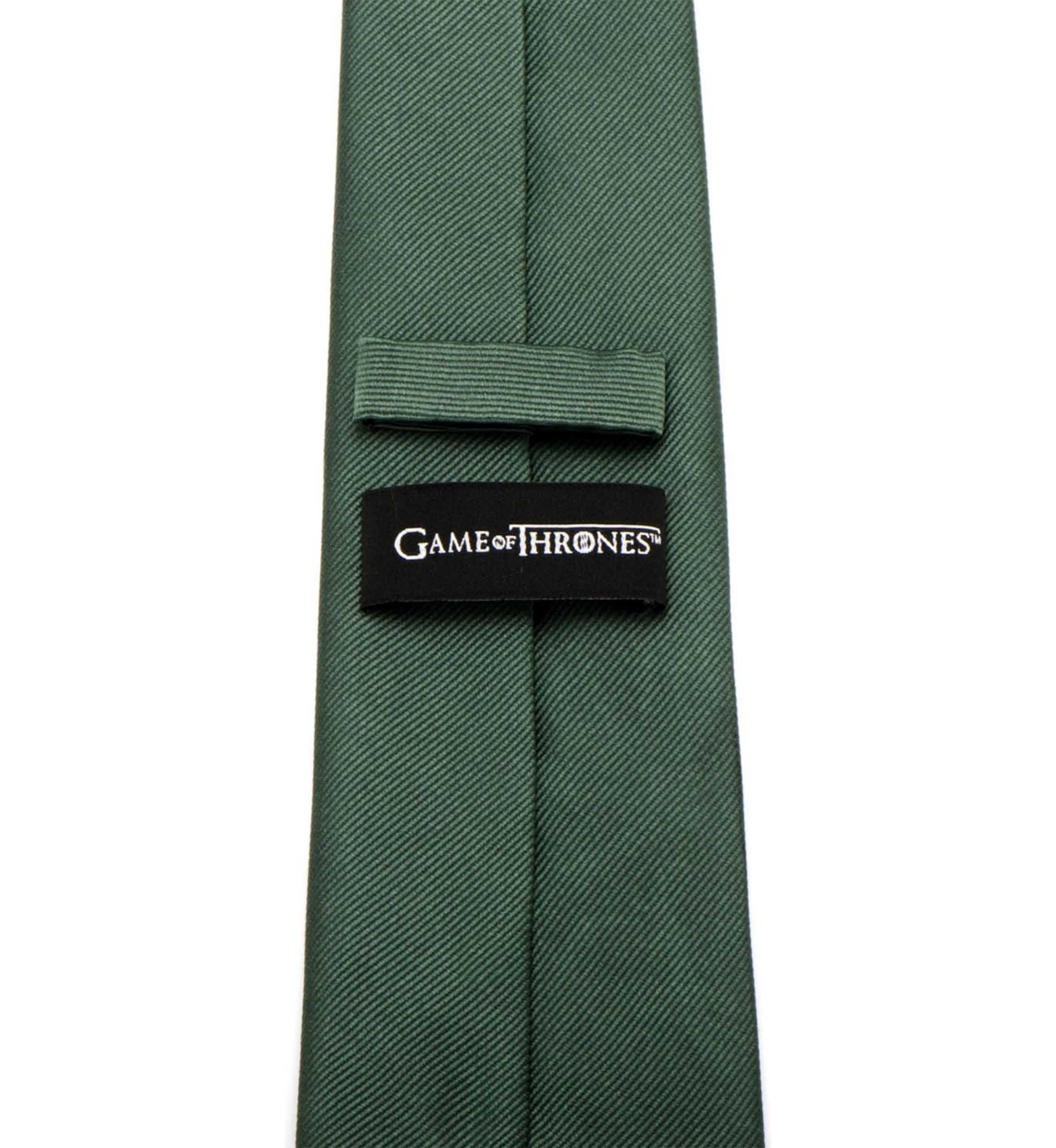 Stark Direwolf Green Tie
