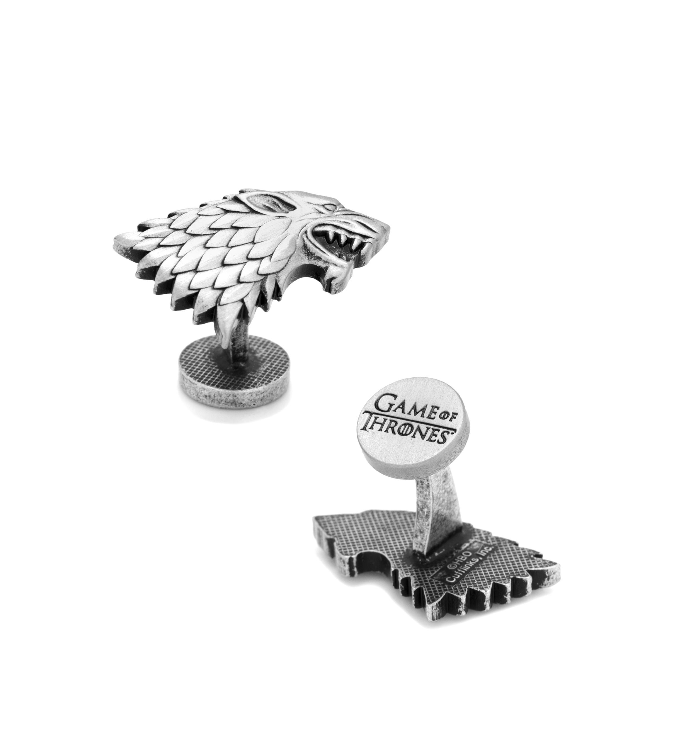 Game of Thrones Stark Direwolf Sigil Cufflinks	